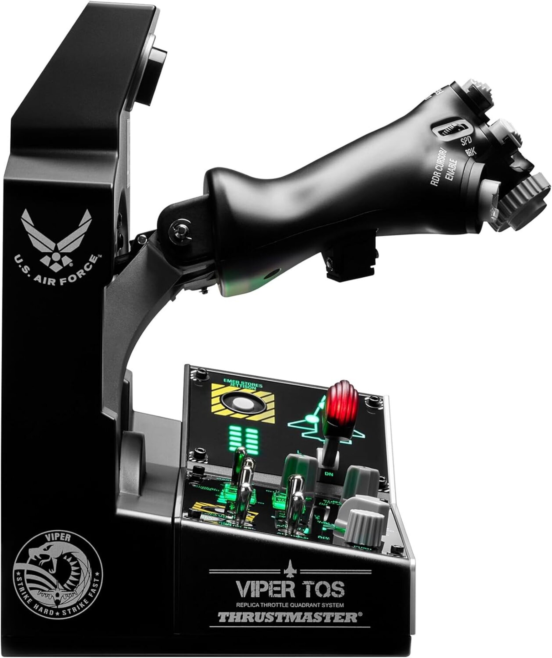 Thrustmaster Viper TQS Mission Pack para PC, Sistema de Cuadrante de Aceleración - 5