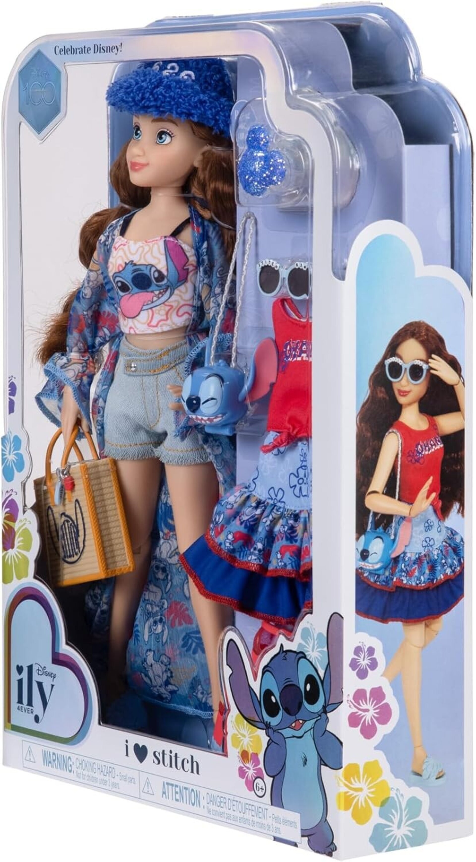 DISNEY STORE Muñeca Fashion 30 cm Inspirada en Stitch de Verano - 6