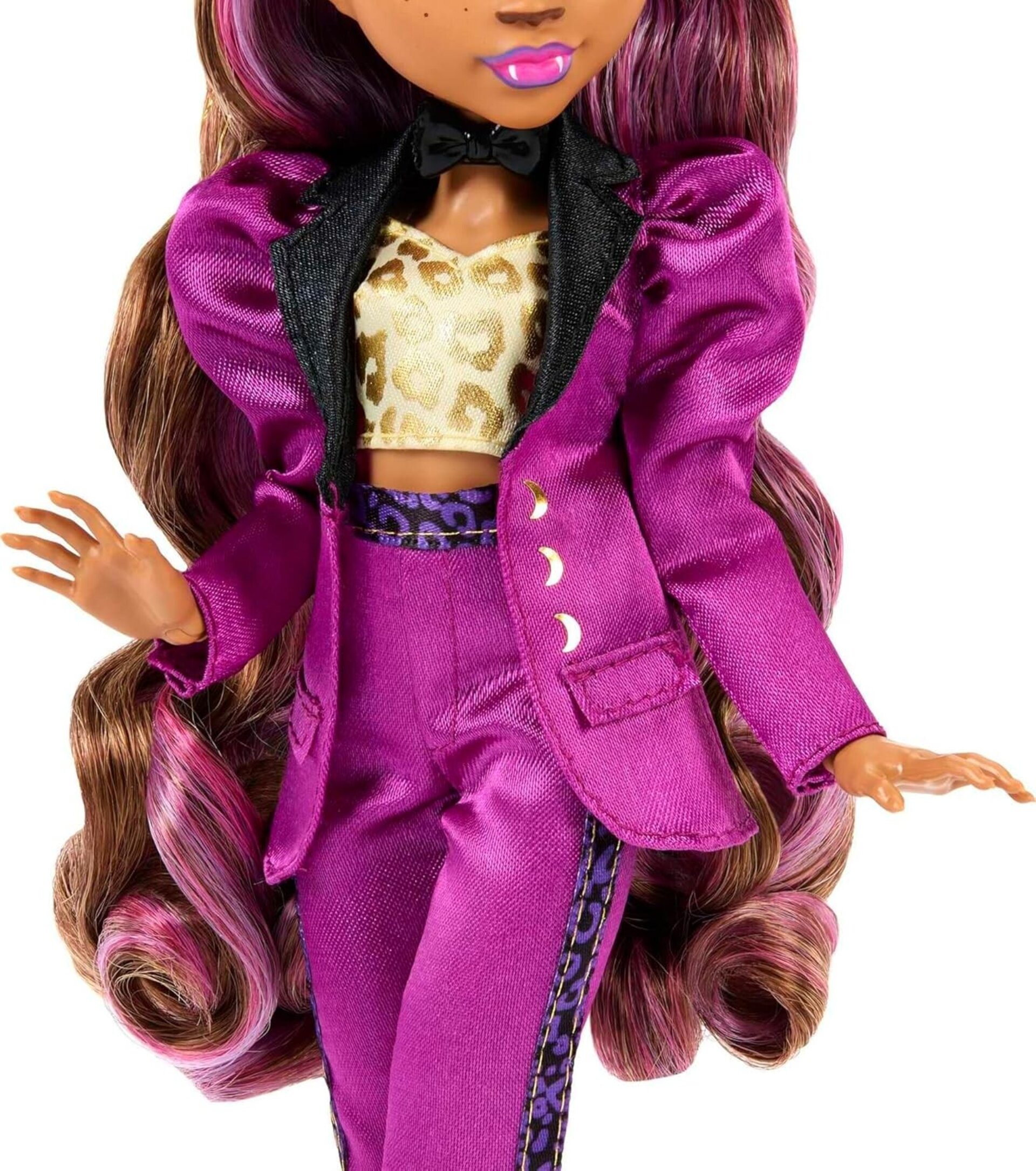 Monster High Muñeca Clawdeen Wolf en Monster Ball Party Fashion - 3