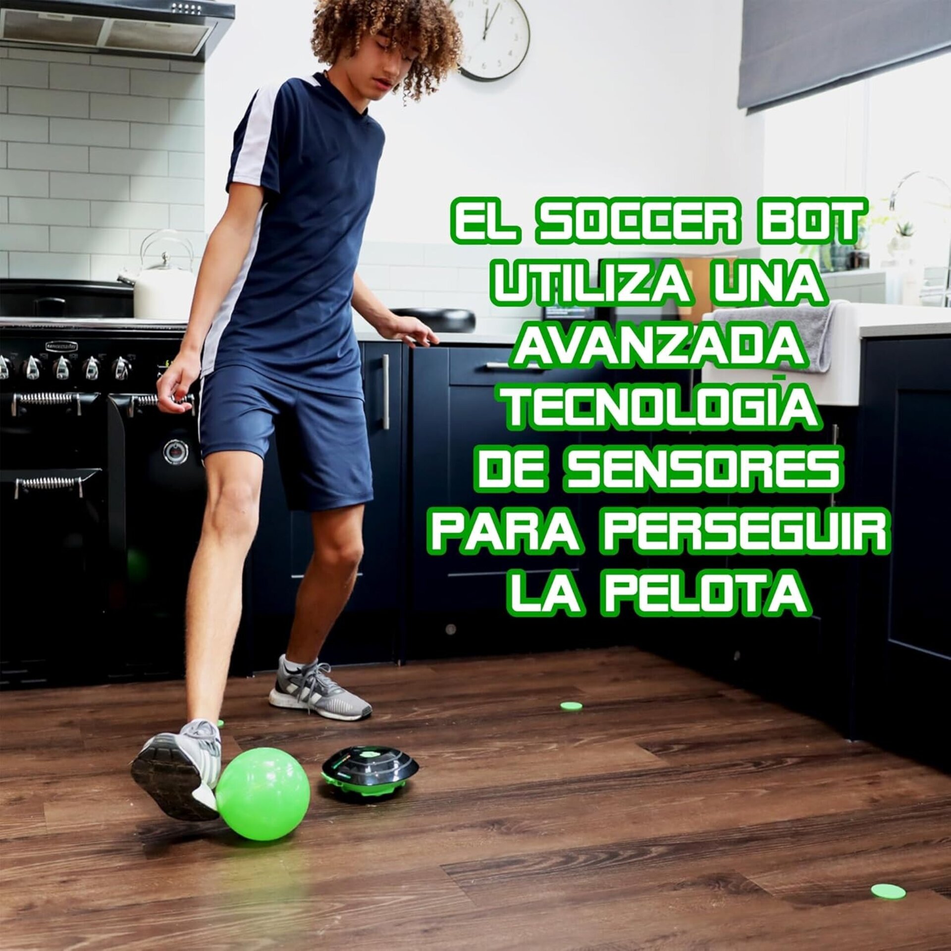 Smart Ball - Soccerbot, Entrenador Personal de Fútbol Indoor - 2