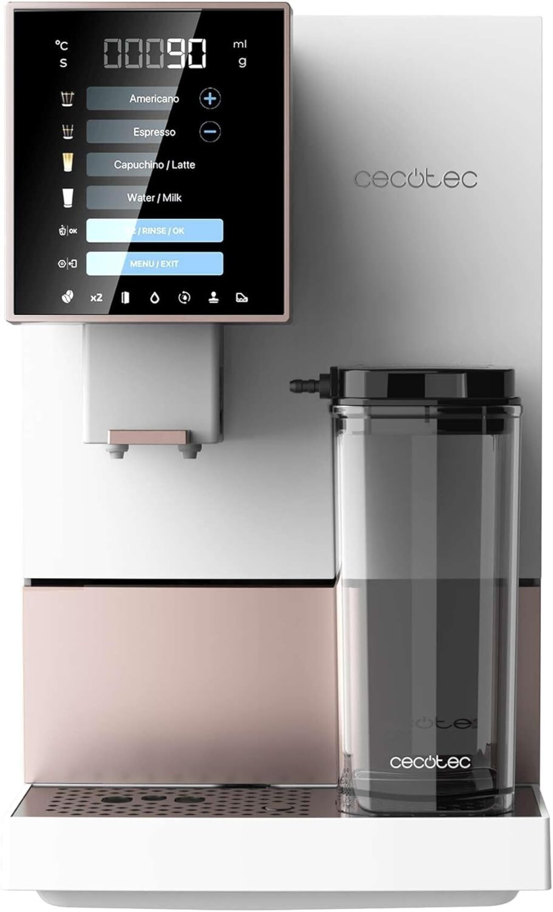 Cecotec Cafetera Superautomática Cremmaet Compactccino - 3