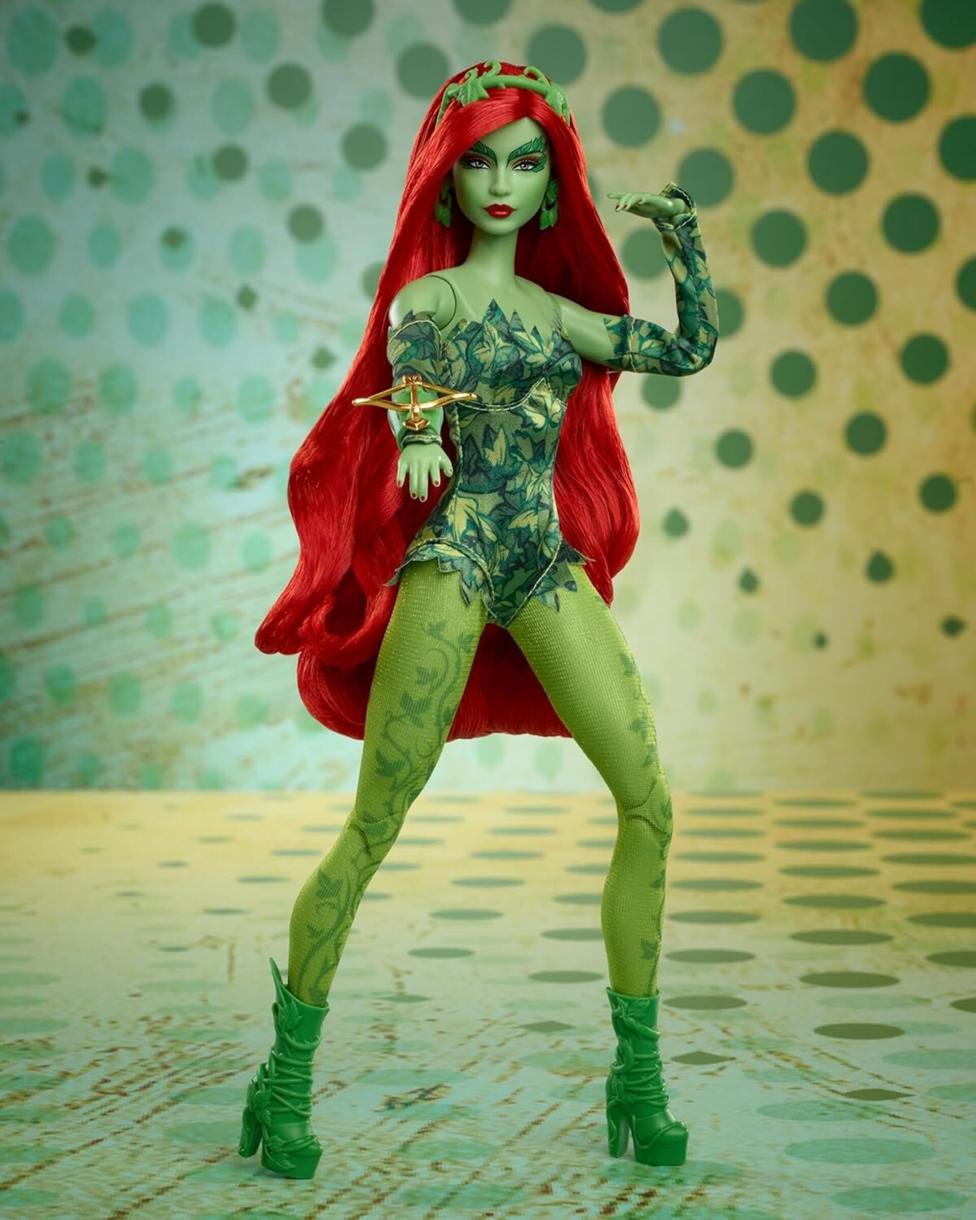 Barbie Signature Batman 85 Aniversario Muñeca Poison Ivy, Inspirada en la pelícu - 4