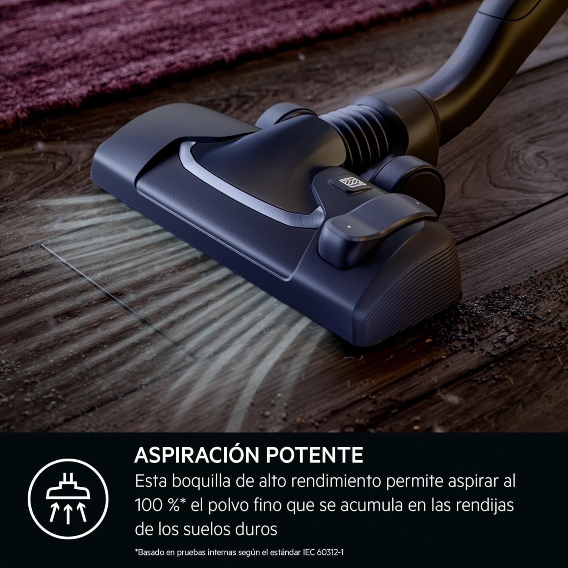 AEG AB61C2DBS Aspiradora de Trineo con Bolsa, 850W de Potencia, - 8