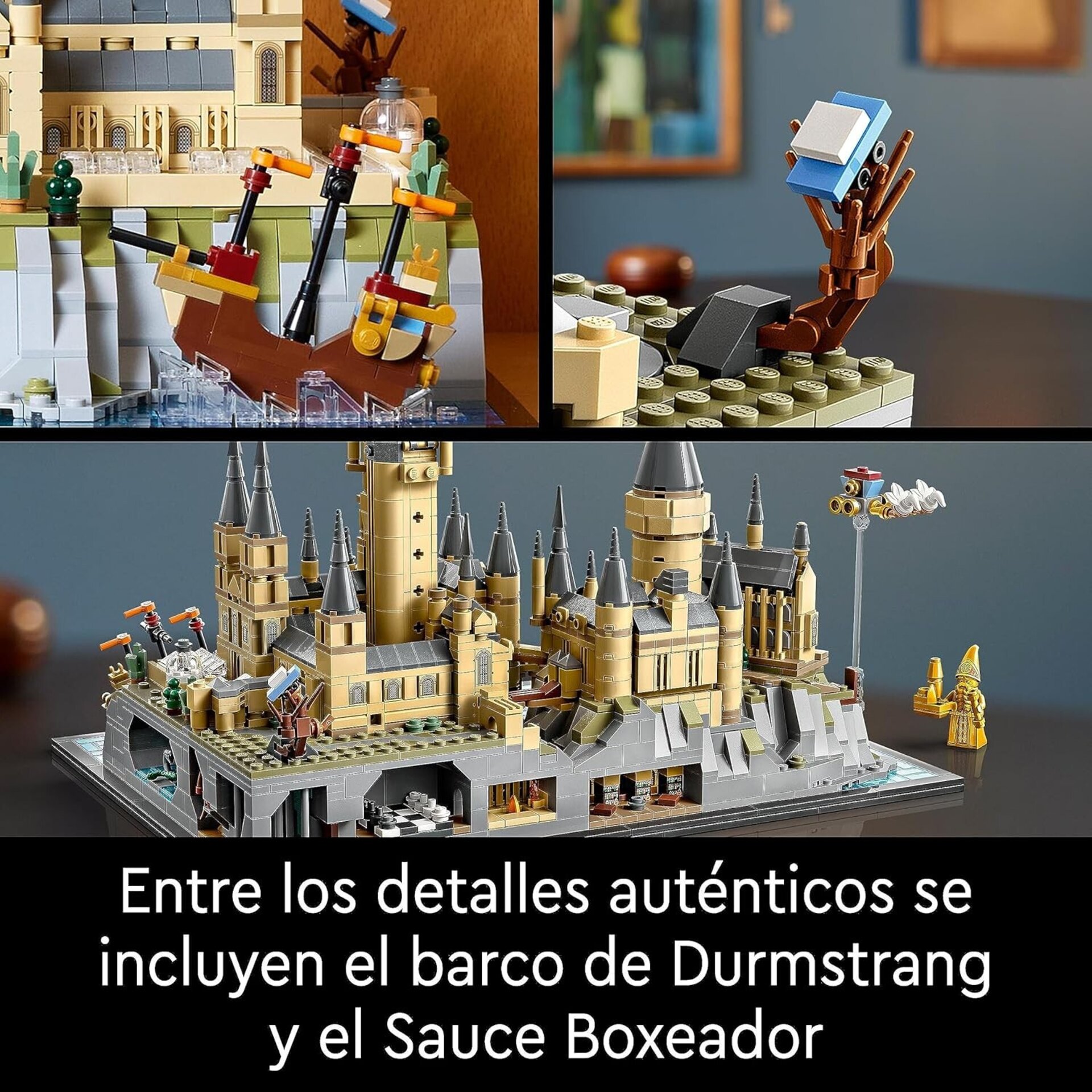 LEGO 76419 Harry Potter Castillo y Terrenos de Hogwarts, Set con Lugares - 2