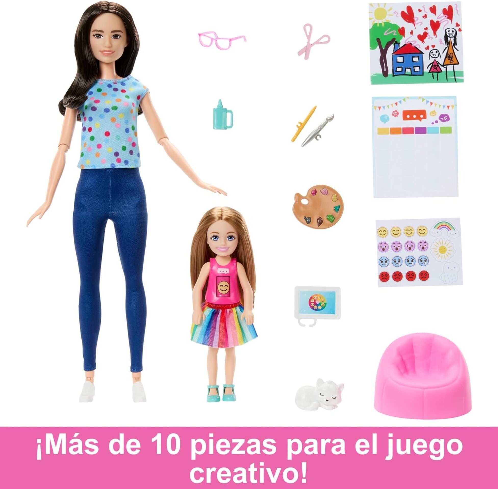 Barbie Tú Puedes ser Muñeca Profesiones Terapeuta de Arte - 2