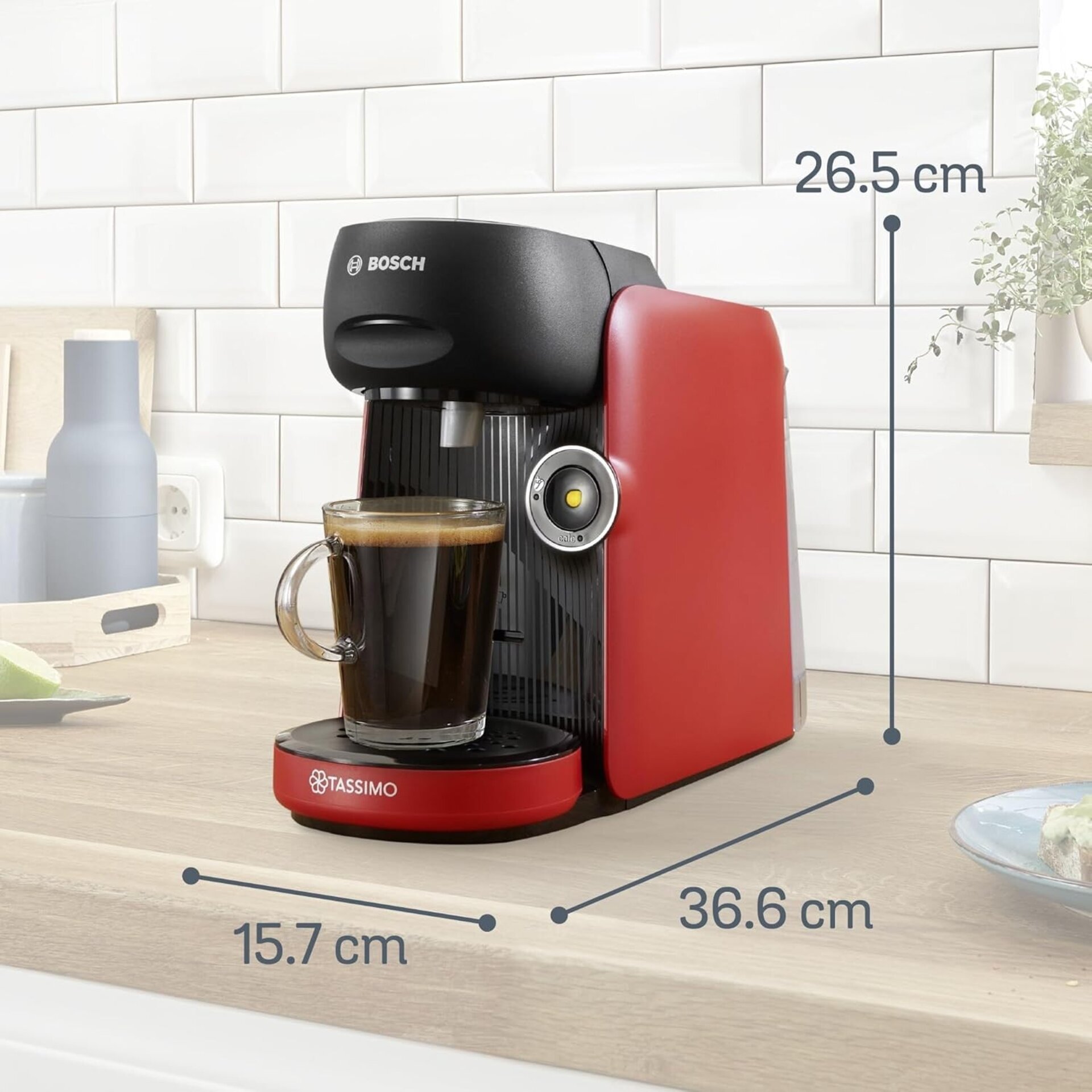 Bosch - Cafetera Multibebida Tassimo Finesse Friendly, - 2