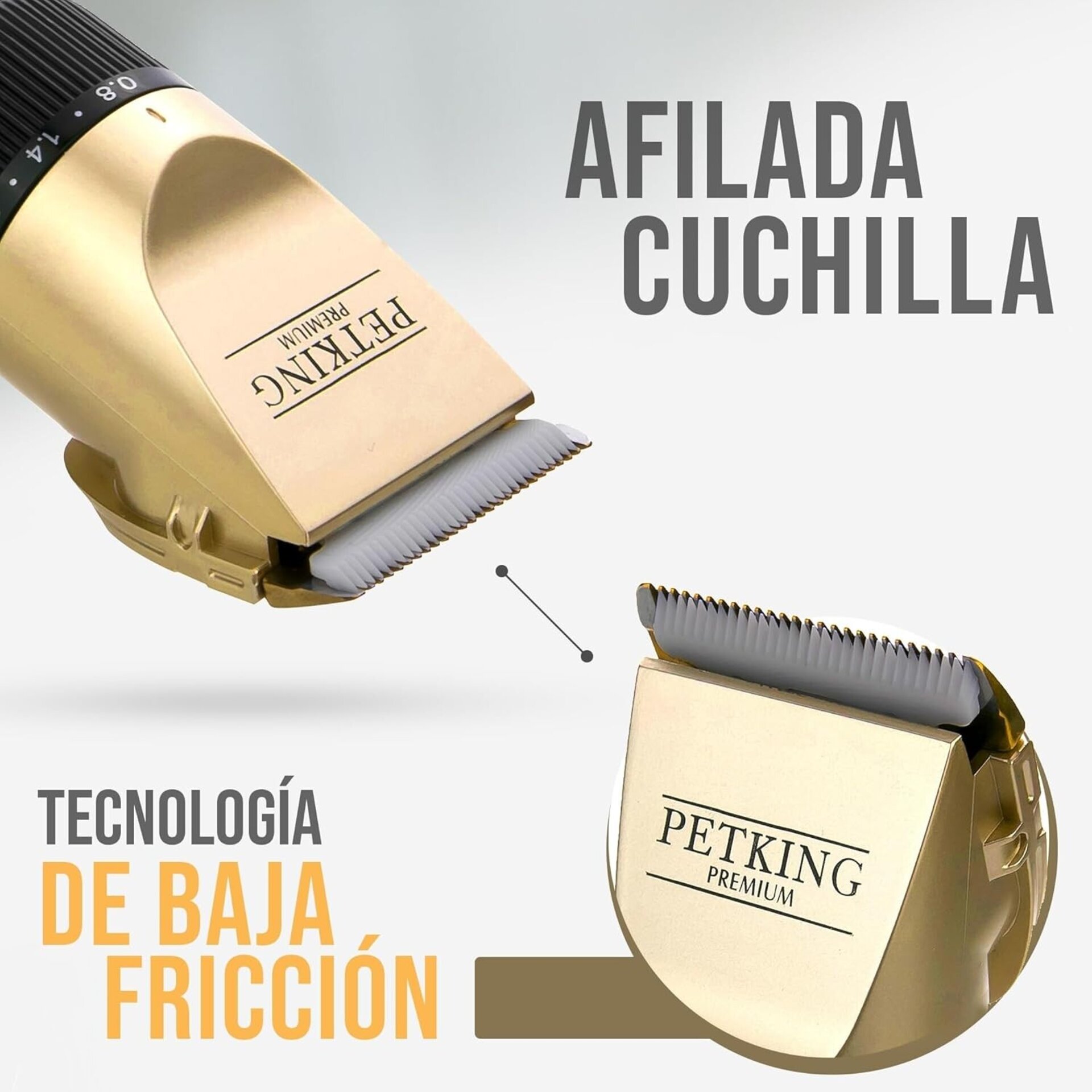 PetKing Premium Maquina Cortar Pelo para Mascota - 2