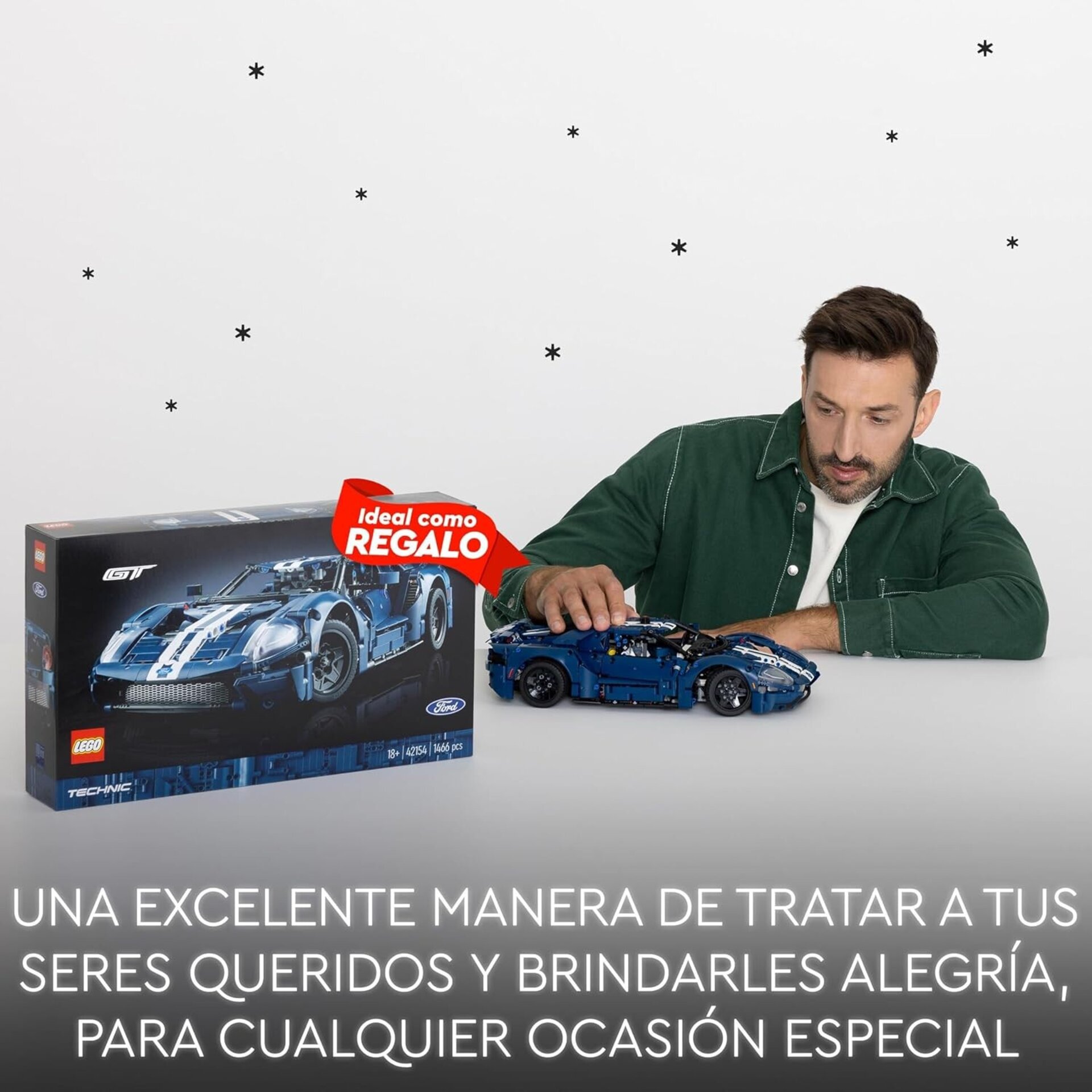 LEGO Technic Ford GT 2022, Maqueta para Construir para Adultos, Modelo de Coche - 5