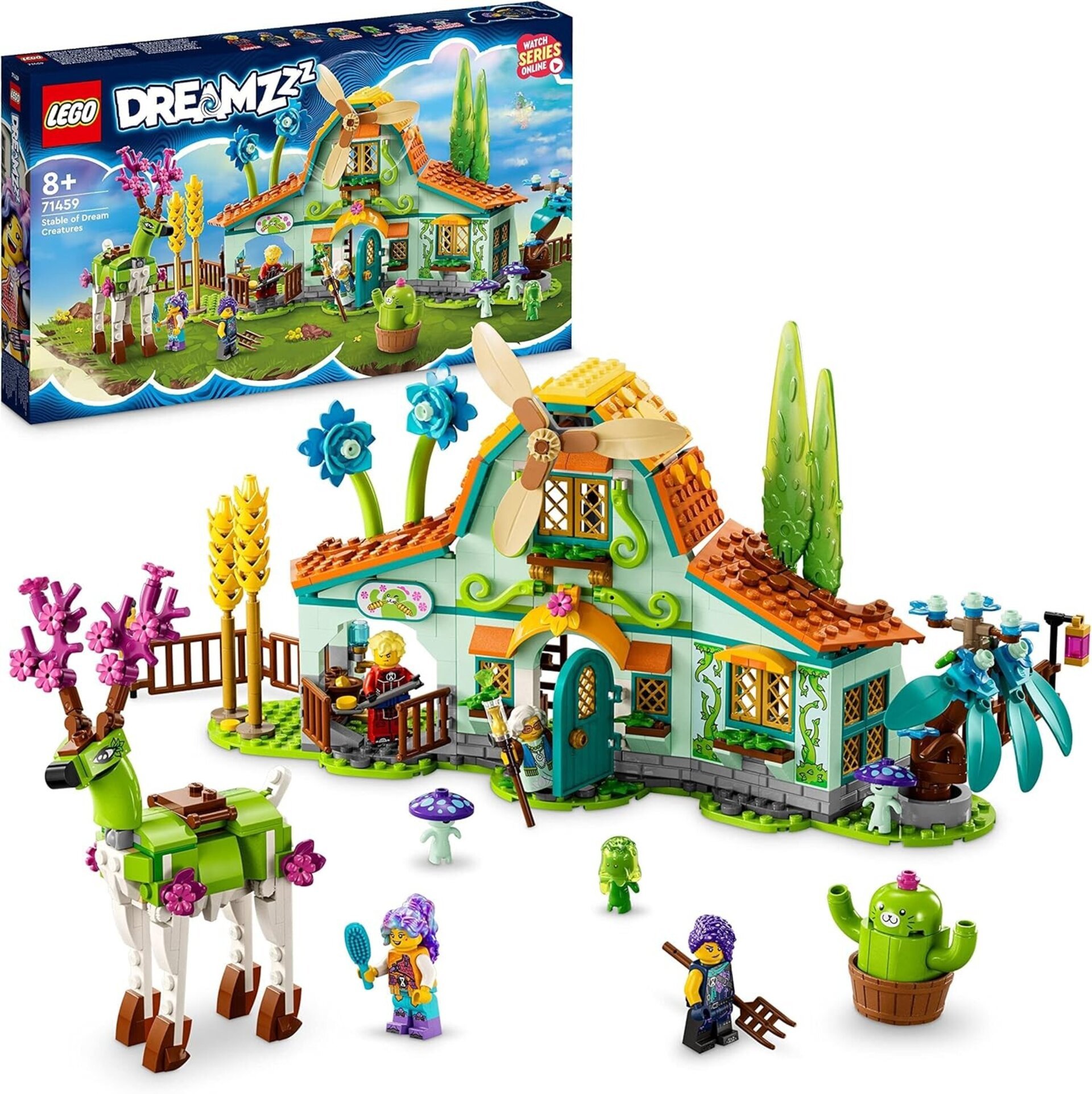 LEGO DREAMZzz Establo de Criaturas de los Sueños, Juego de Granja con Figura - 8