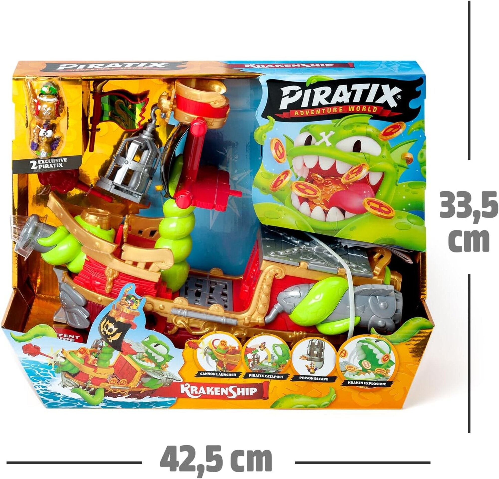 PIRATIX Kraken Ship–Barco Kraken de Piratix - 5