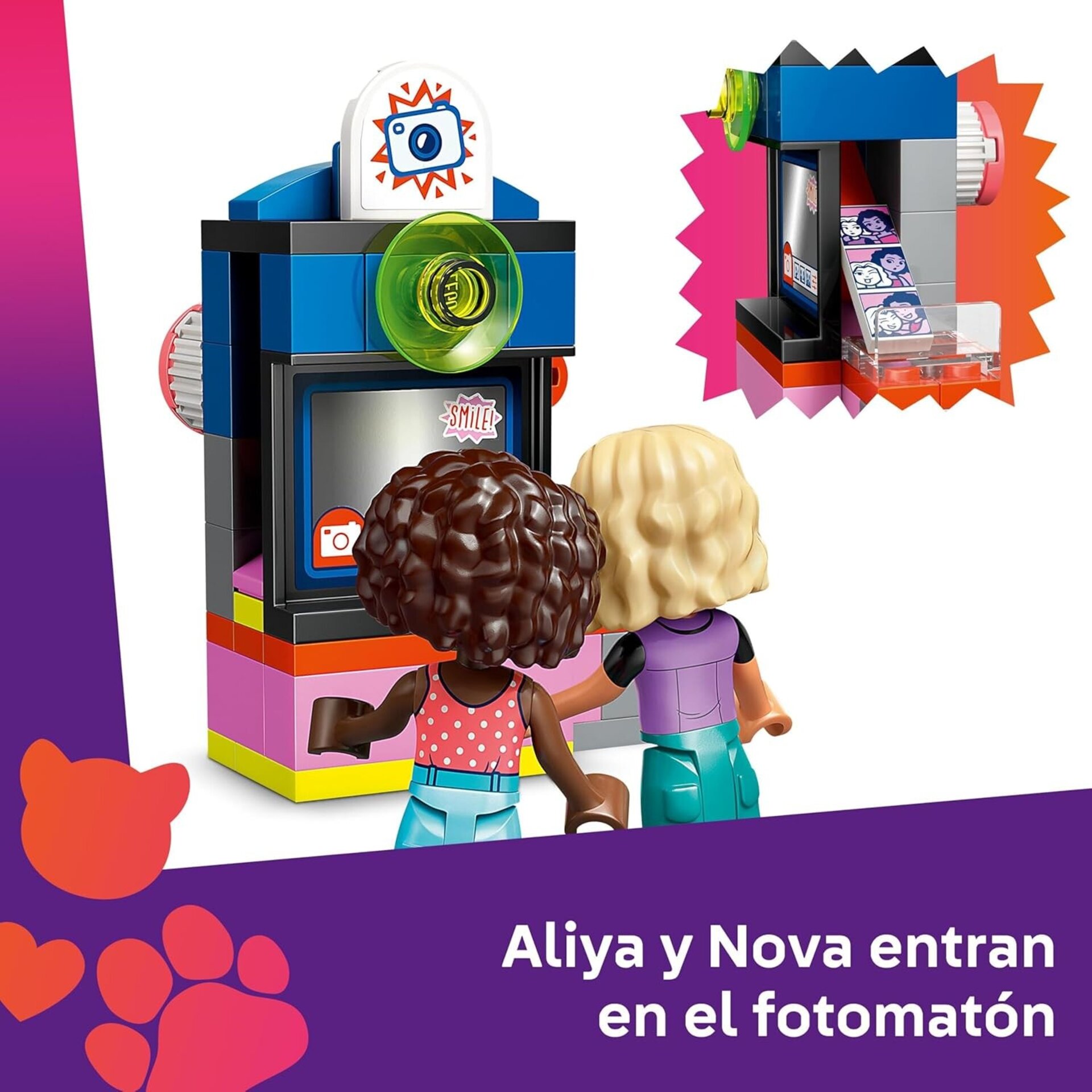 LEGO Friends Peluquería y Tienda de Complementos, Secador y Pelucas - 3