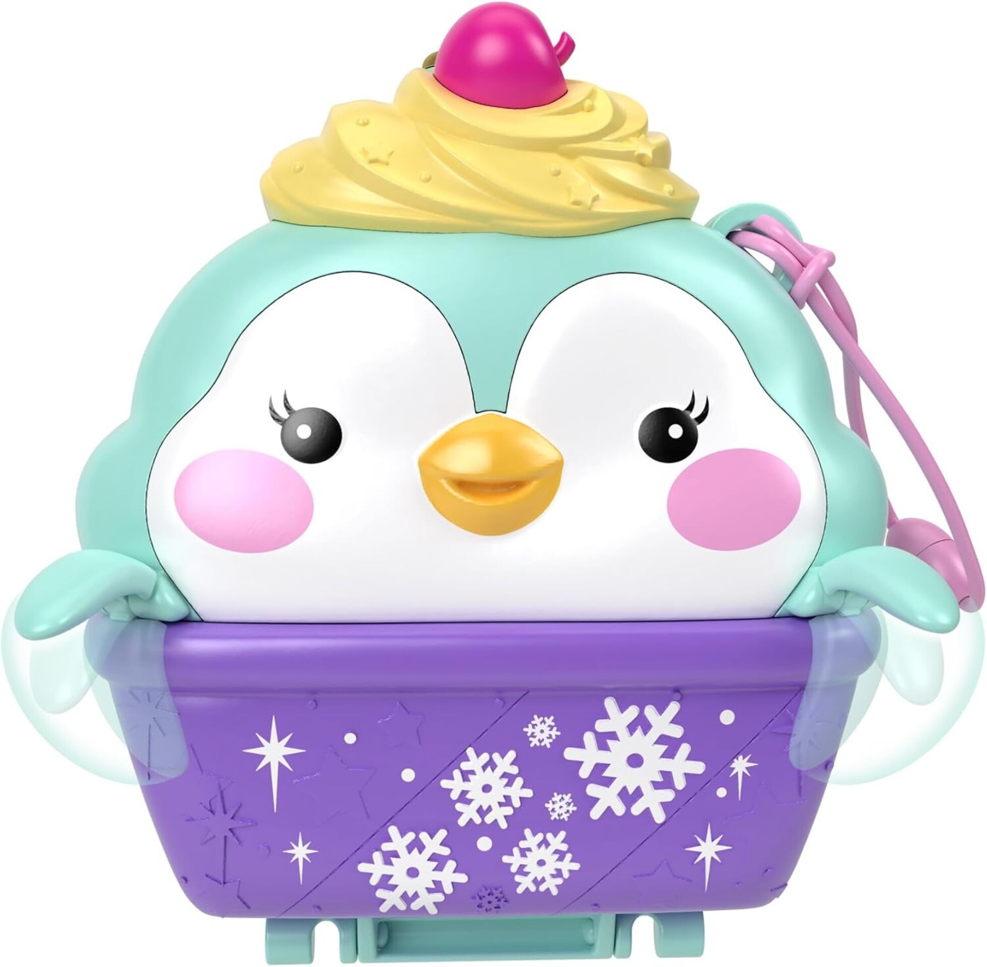 Polly Pocket Estuche Pastel Pingüino Set de Juego con muñecas - 3