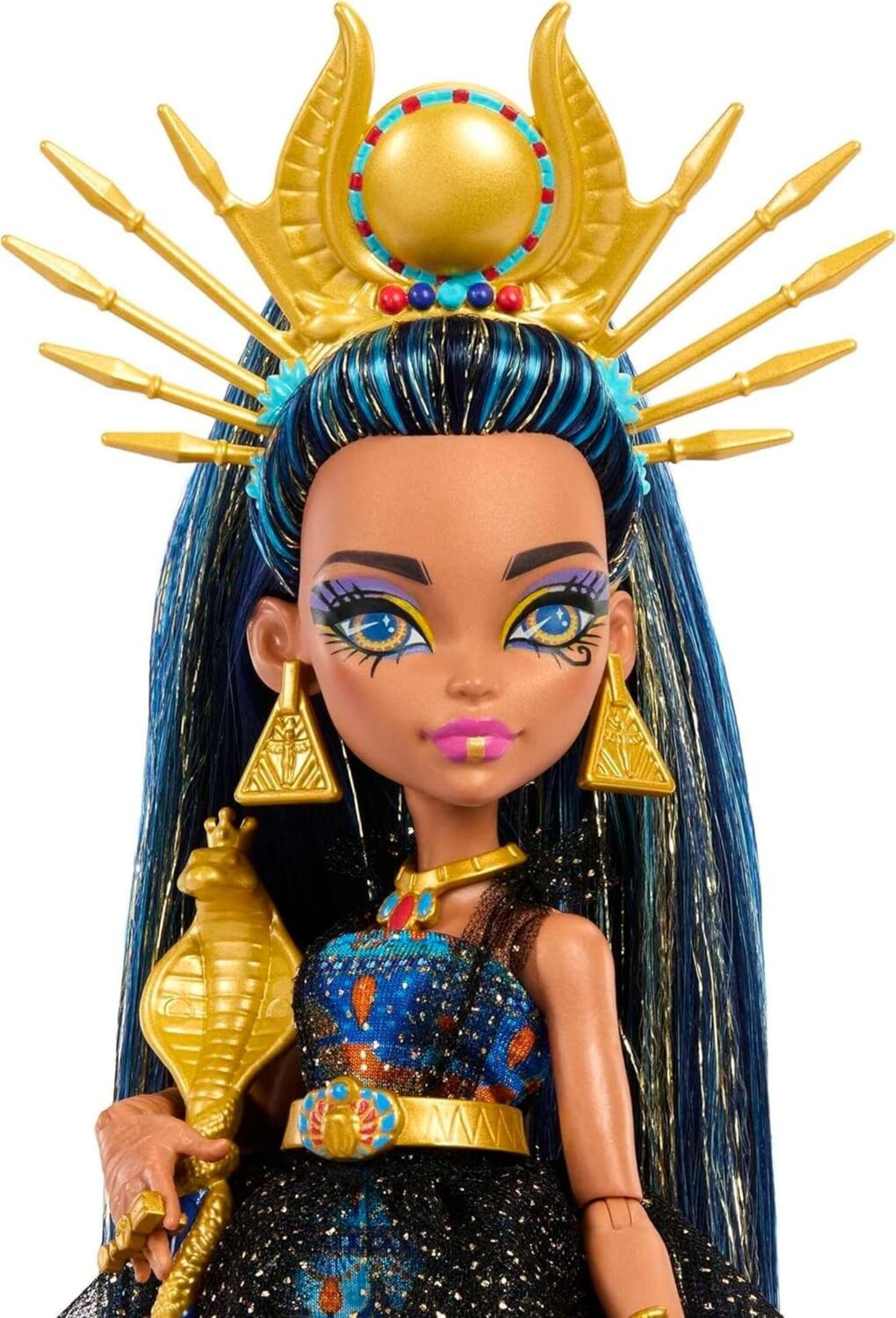 Monster High Muñeca Monster Ball, Cleo De Nile en vestido de fiesta - 4