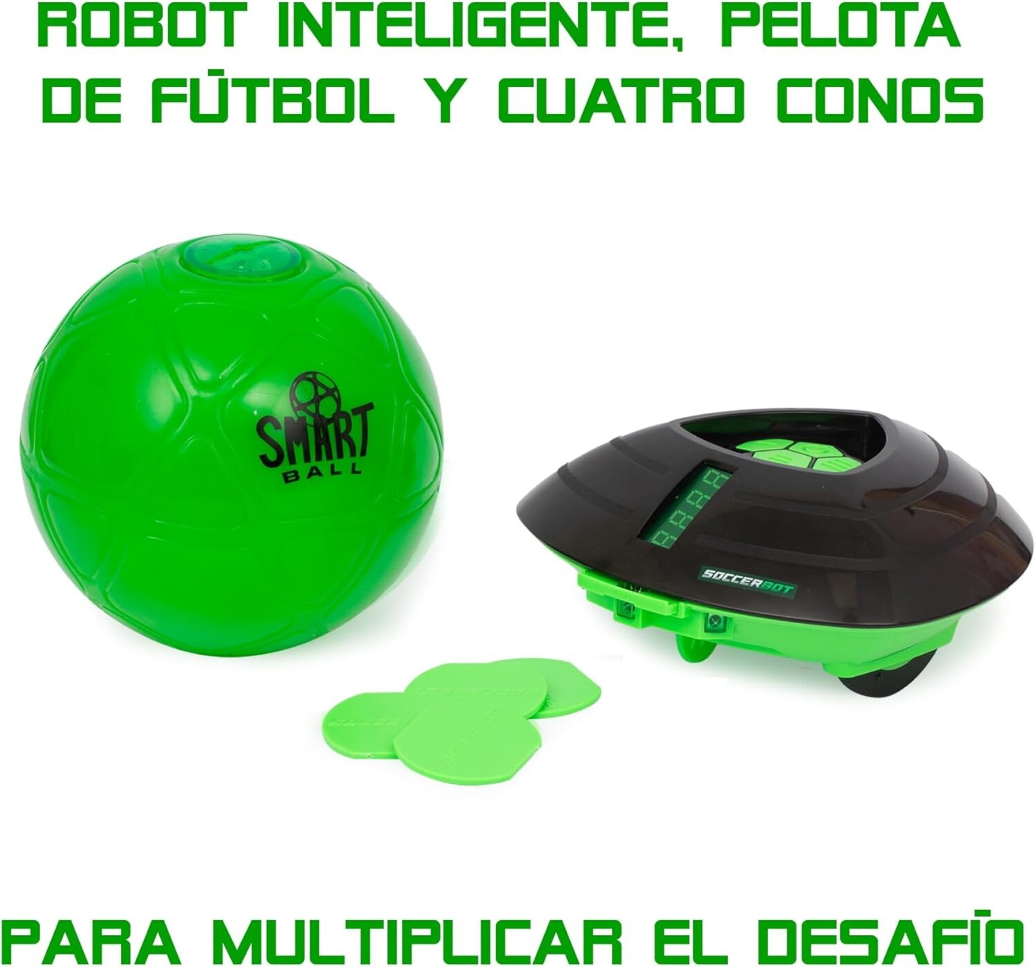 Smart Ball - Soccerbot, Entrenador Personal de Fútbol Indoor - 3