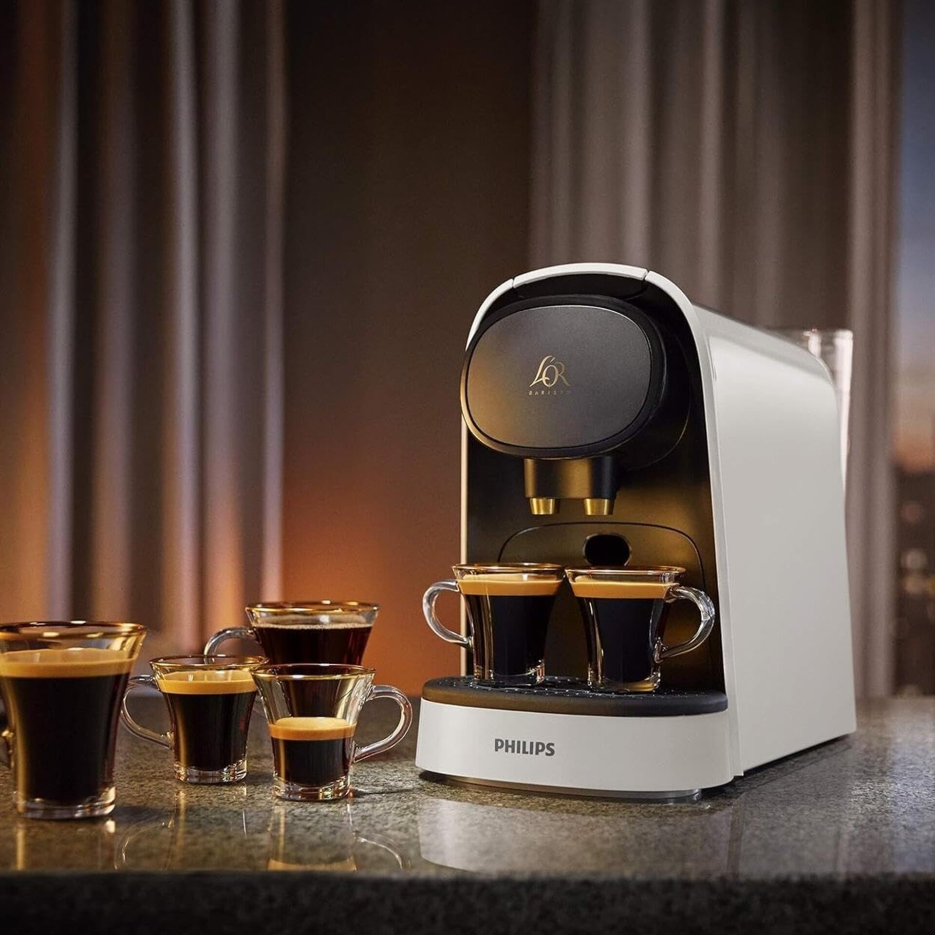 Philips L'Or Barista System - Cafetera Espresso de Cápsulas, 19 Bares - 6