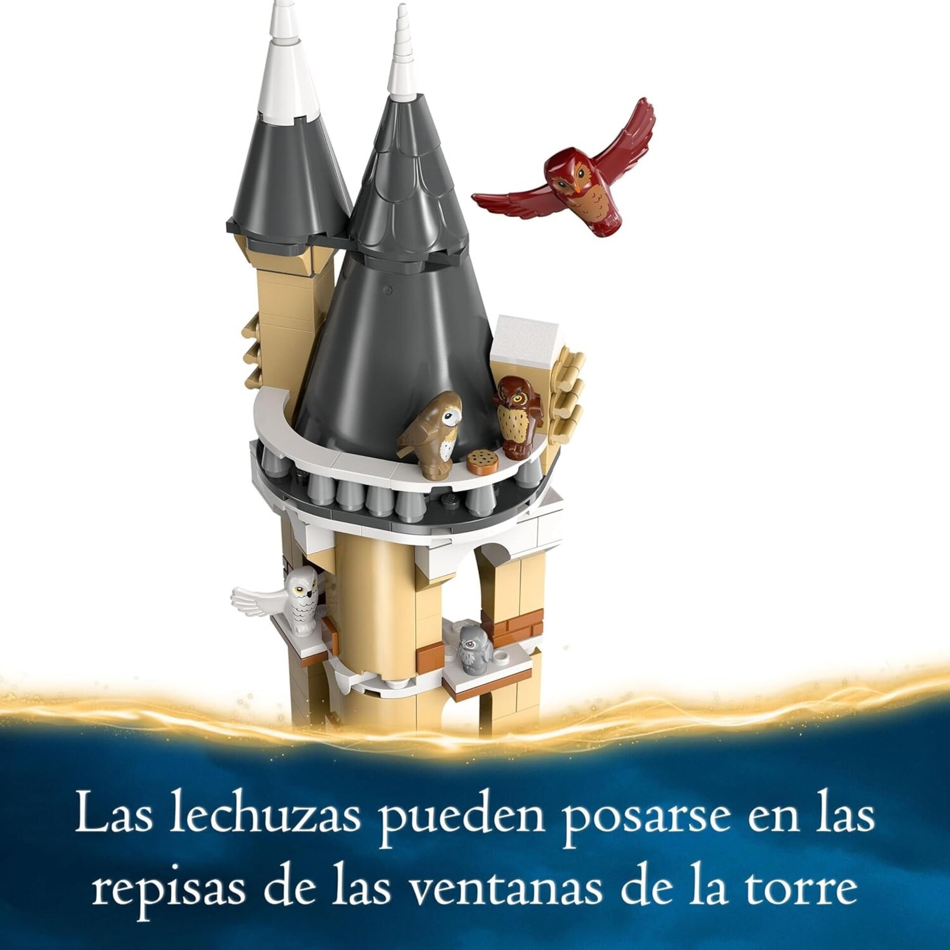 Lego Harry Potter Lechucería del Castillo de Hogwarts de Juguete, Juego de Avent - 3