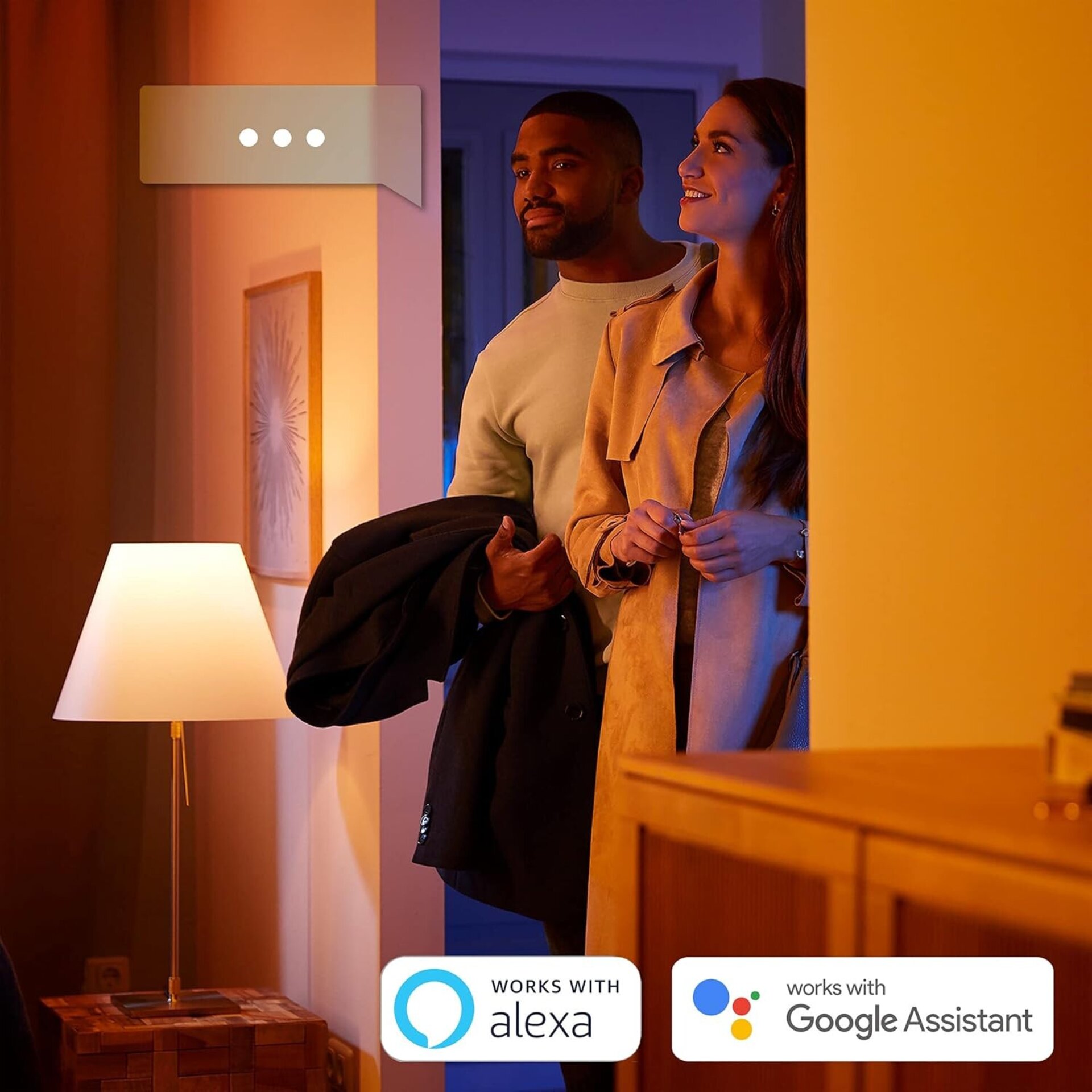 Philips Hue – Lámpara inteligente Hue Bloom, Lámpara de Mesa LED Inteligente - 3