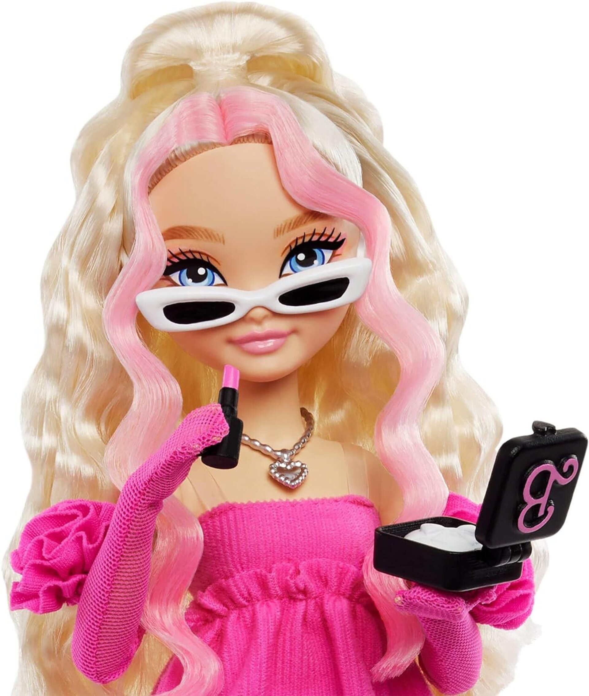 Barbie Dream Besties Malibú, Muñeca rubia con pelo ondulado, - 2