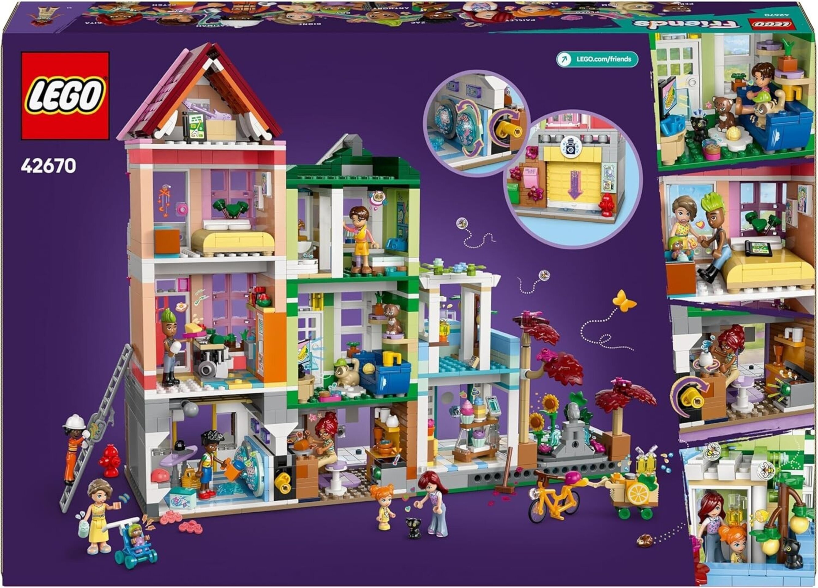 LEGO Friends Apartamentos y Tiendas de Heartlake City, Tienda de Juguete, Casa - 10