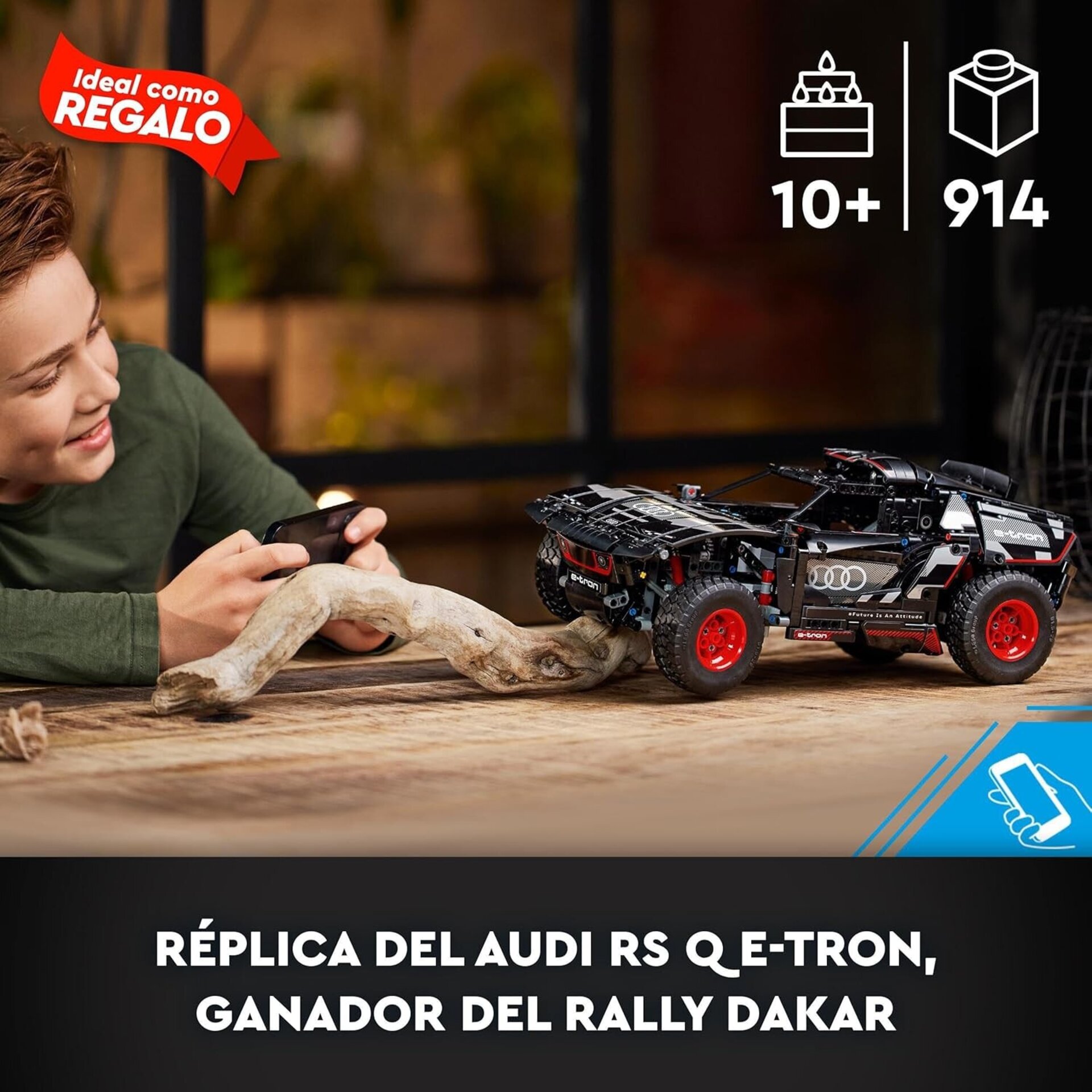 LEGO 42160 Technic Audi RS Q e-Tron Coche de Juguete Teledirigido - 4