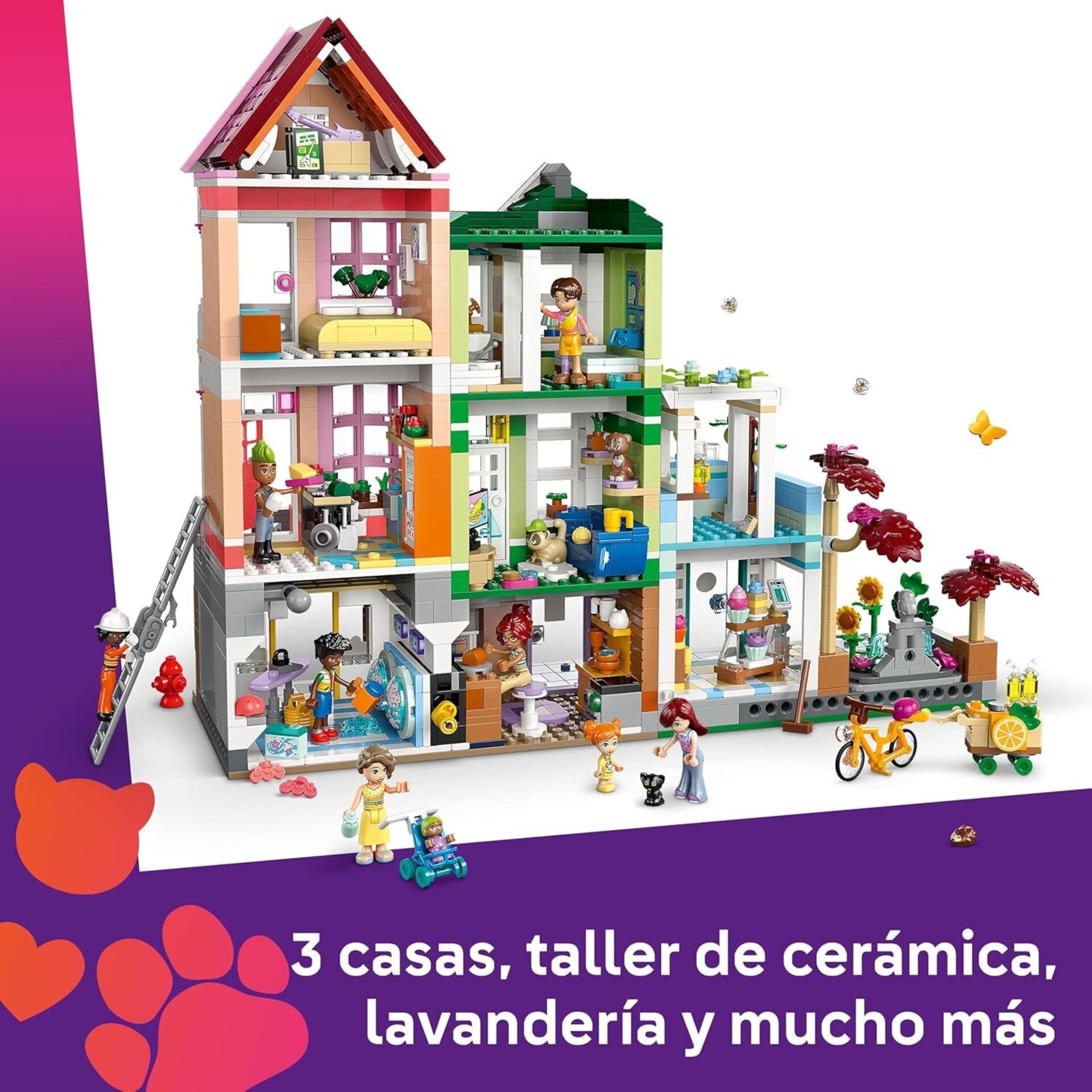 LEGO Friends Apartamentos y Tiendas de Heartlake City, Tienda de Juguete, Casa - 4