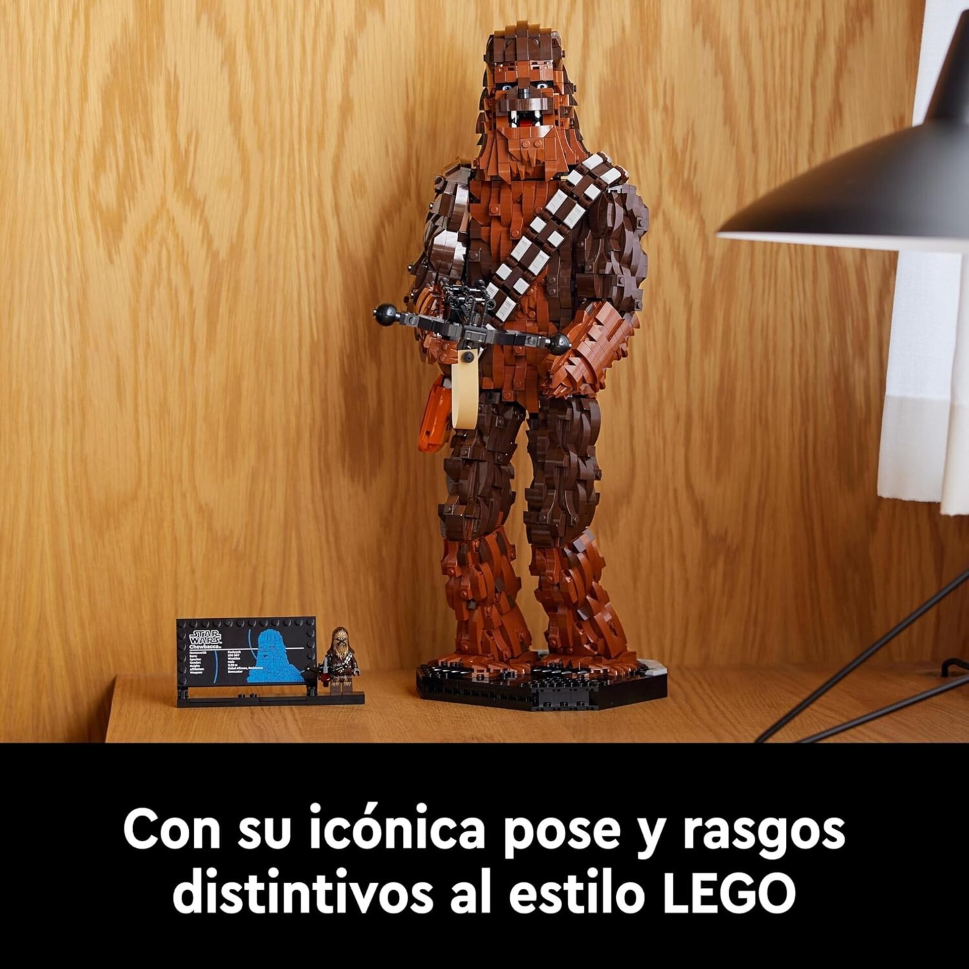 LEGO 75371 Star Wars Chewbacca, Figura Coleccionable de Wookiee con Ballesta, Mi - 2