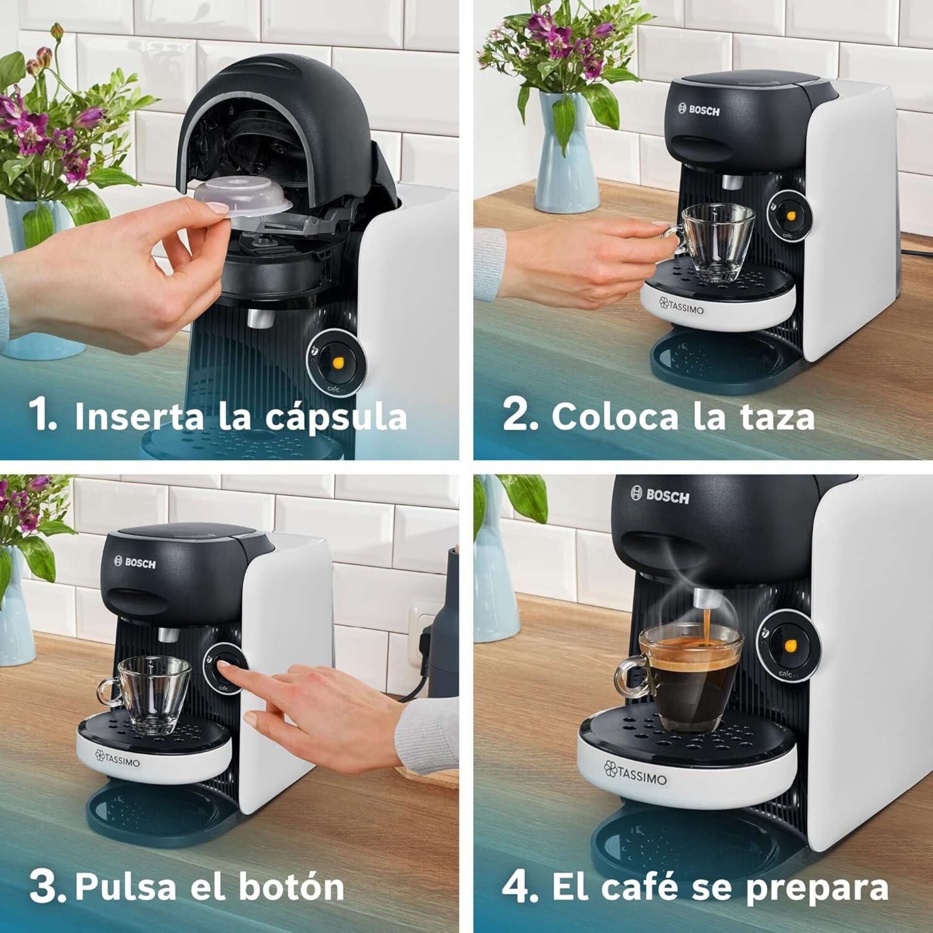 Bosch - Cafetera Multibebida Tassimo Finesse Friendly - 9