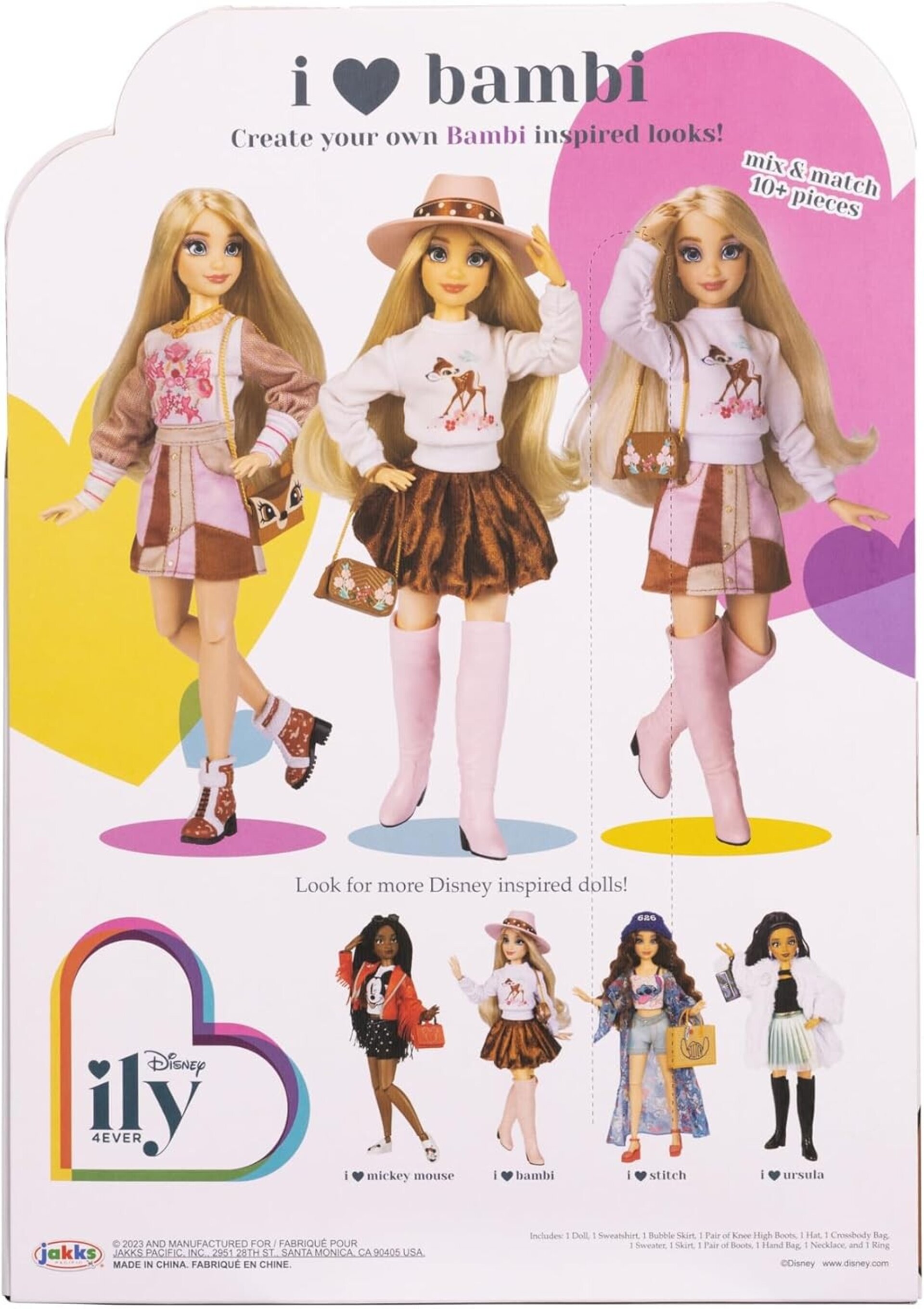 Disney ILY 4 Ever - Muñeca Fashion 30 cm Inspirada en Bambi - 2