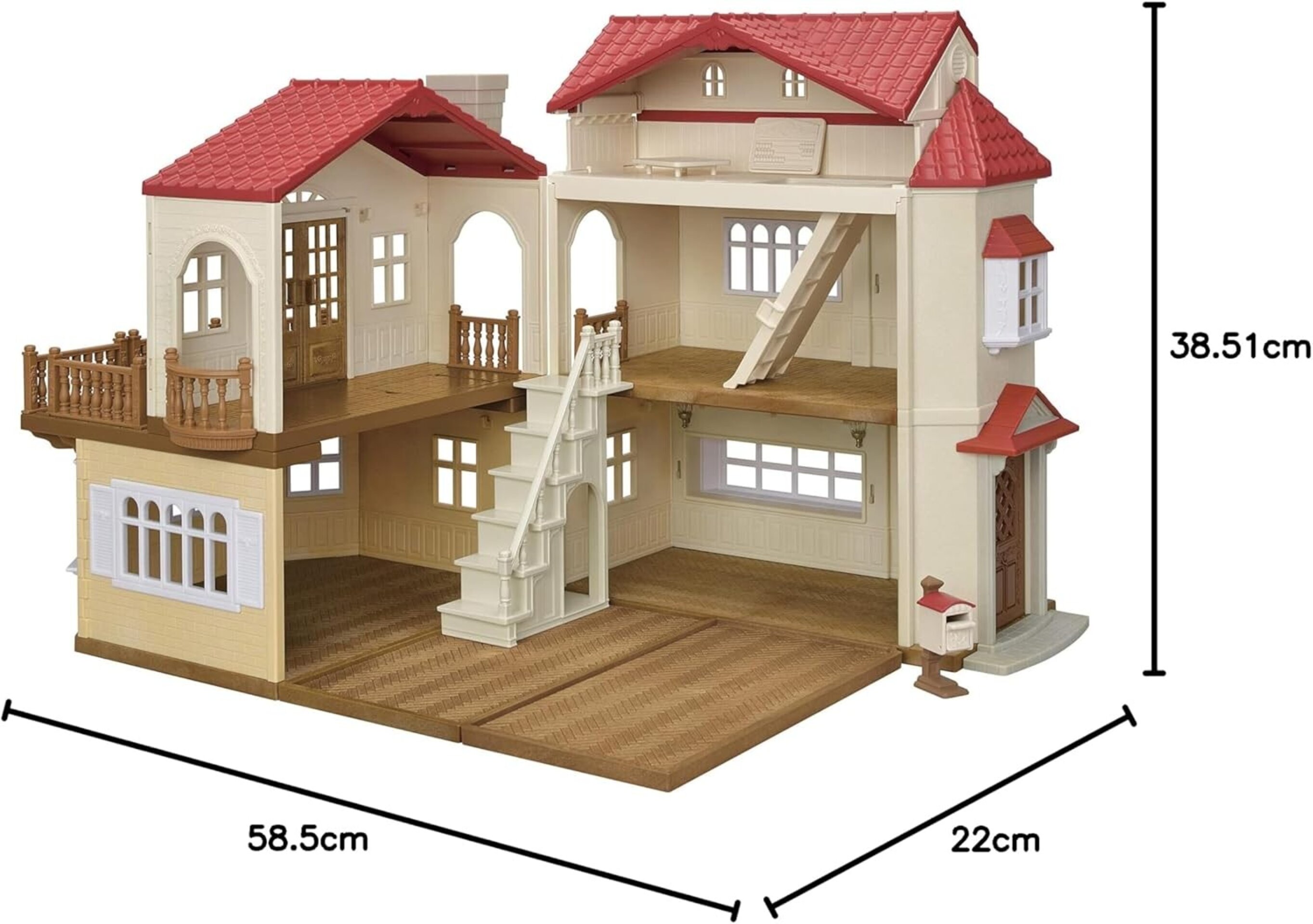 Sylvanian Families 5716 Casa con Luces - el ático secreto - 4