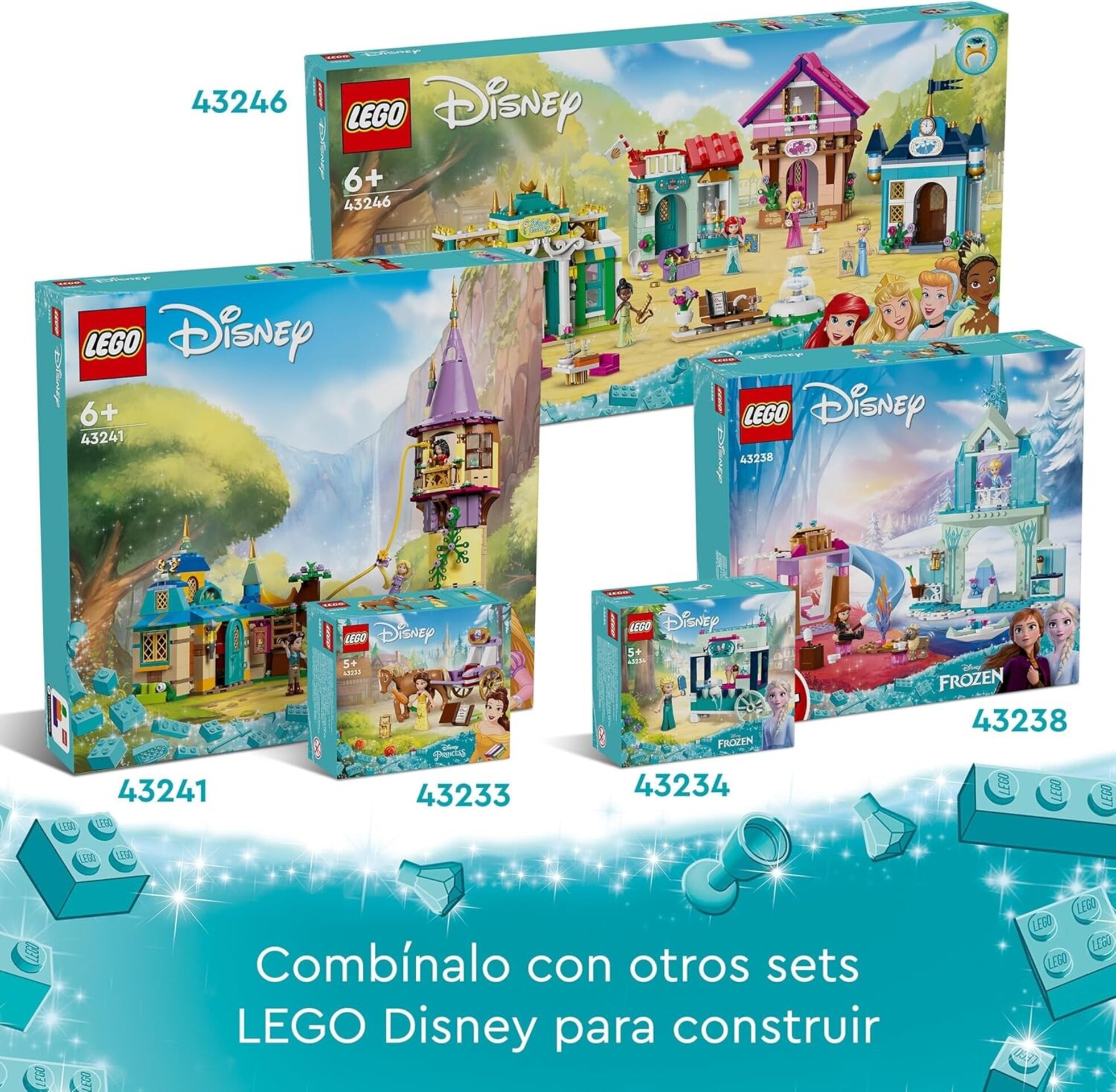 LEGO | Disney Princess Aventura en el Mercado de Las Princesas Disney - 7