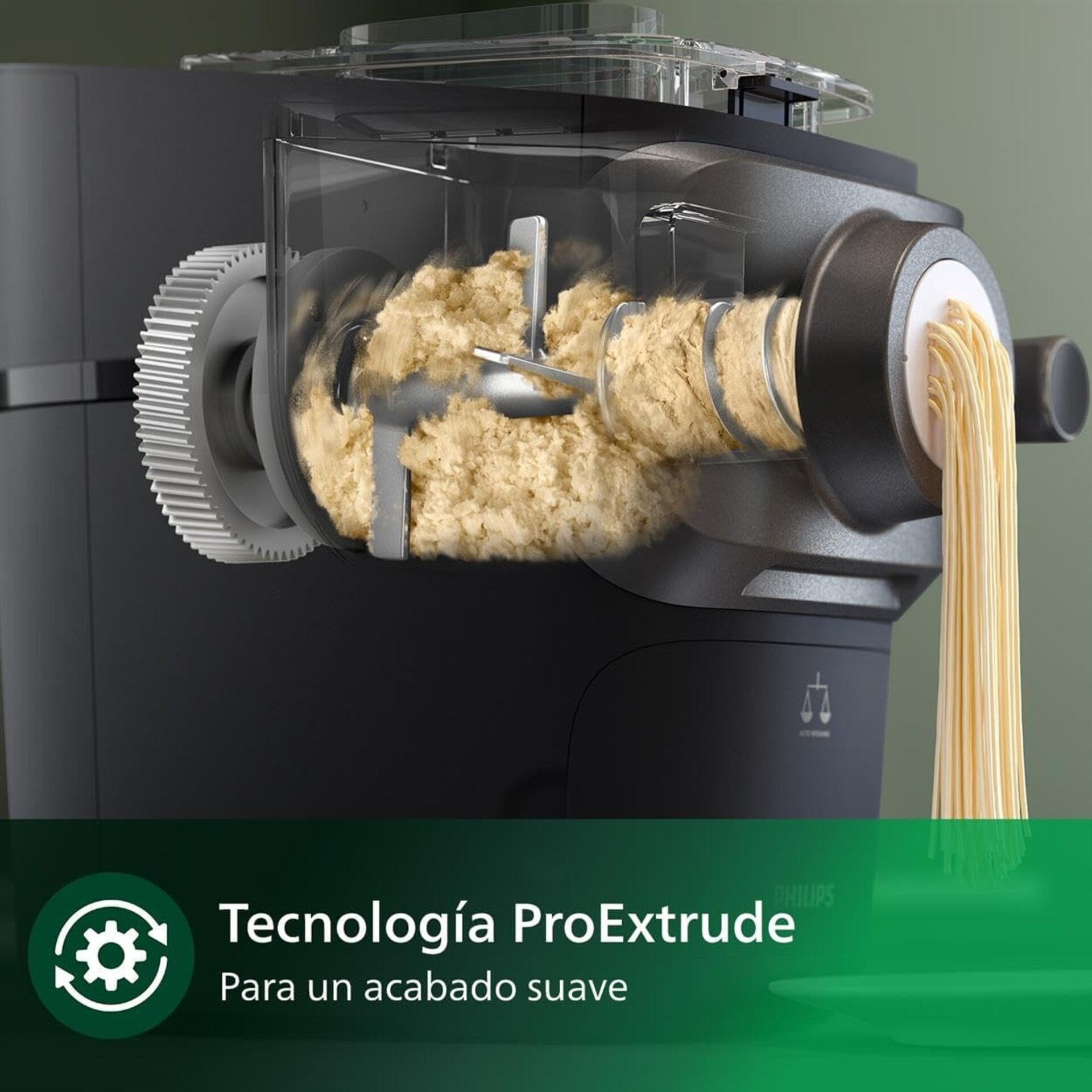 Philips Máquina Para Hacer Pasta 7000 Series - Tecnología ProExtrude, - 2