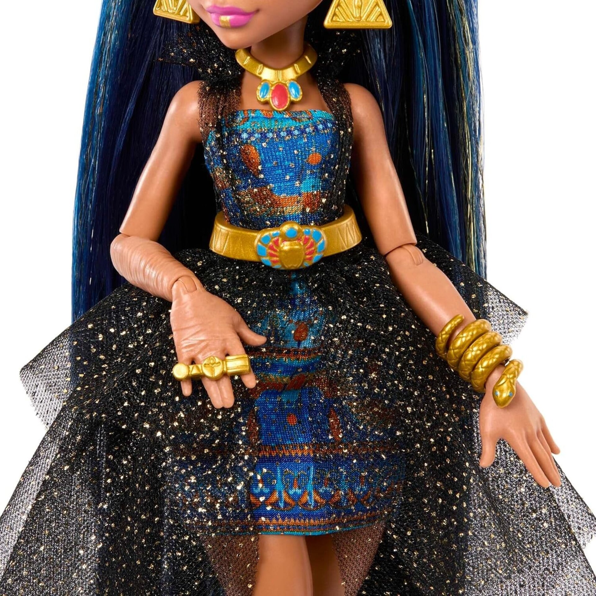 Monster High Muñeca Monster Ball, Cleo De Nile en vestido de fiesta - 2