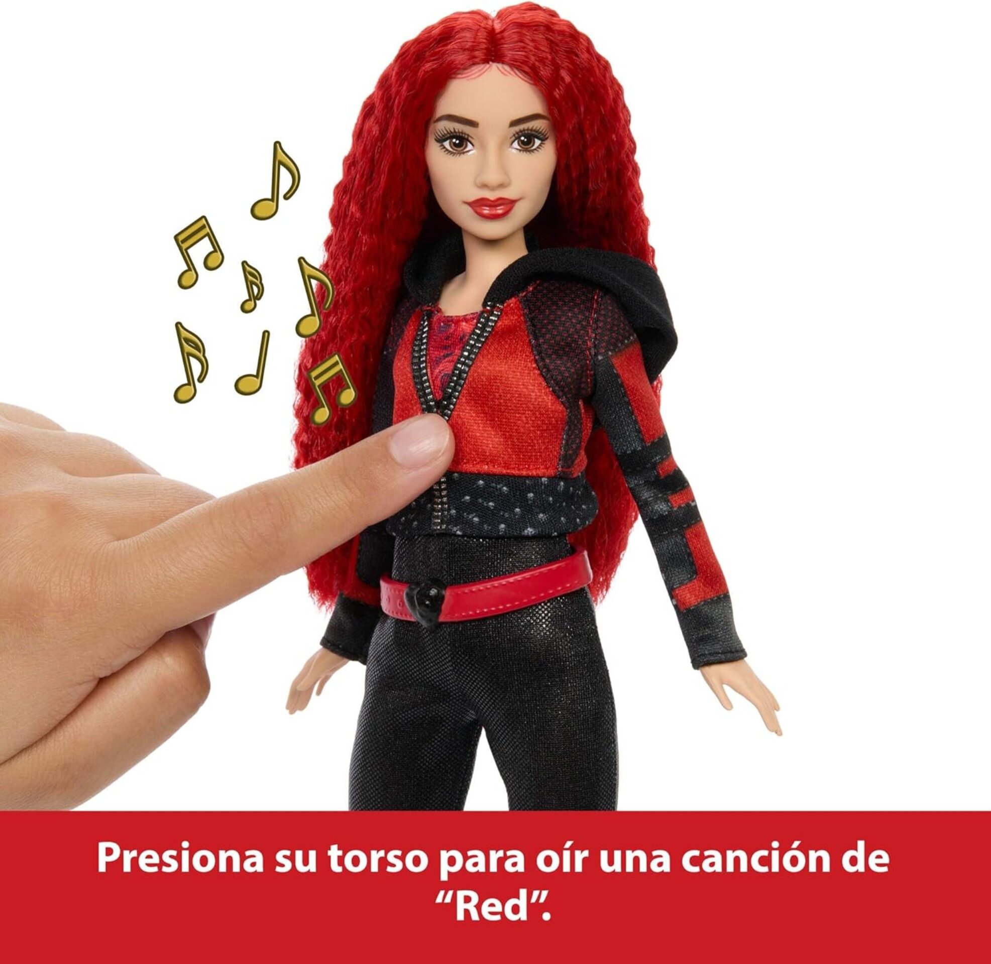 Mattel Disney Los Descendientes: El ascenso de Red, Red Cantarina - 2