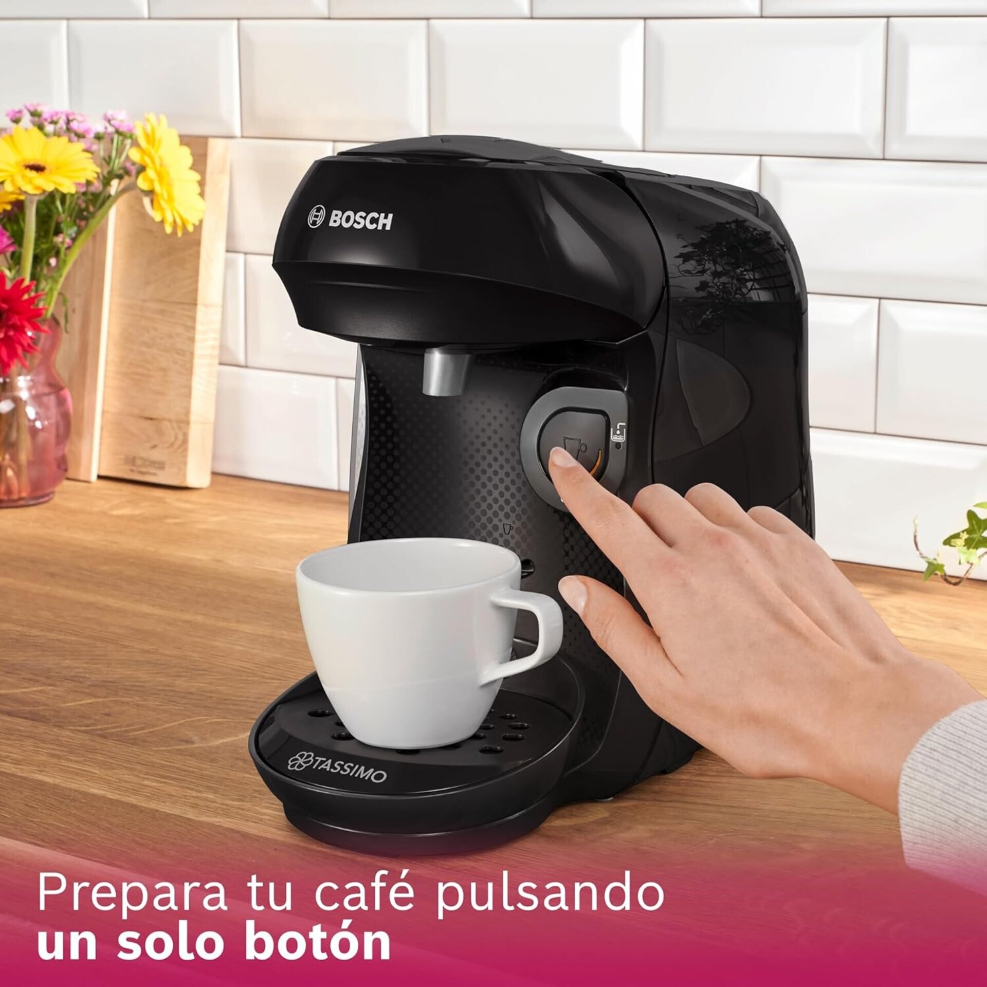 Bosch - Cafetera Multibebida Tassimo Happy Friendly, - 3