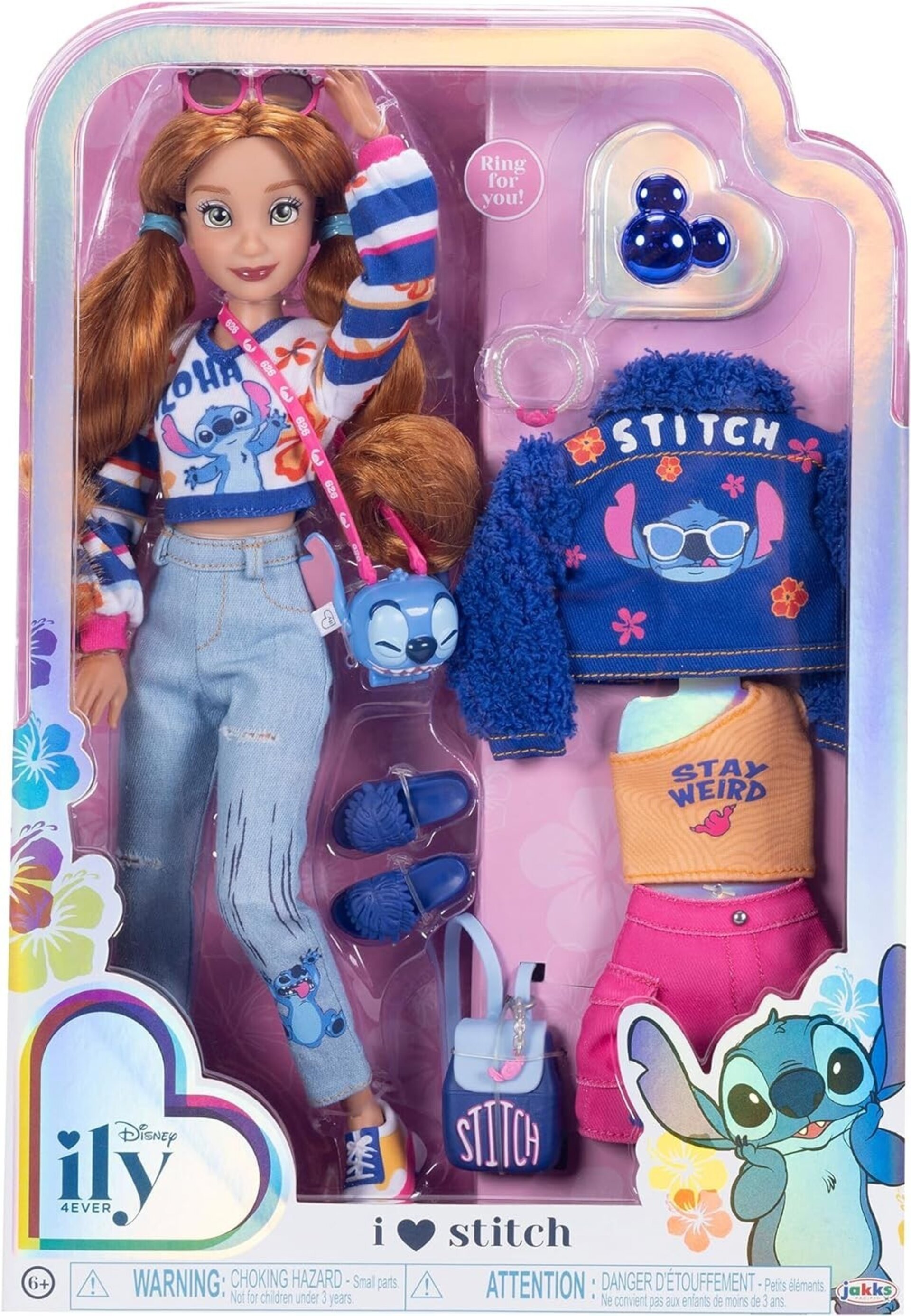 DISNEY STORE Muñeca Fashion 30 cm Inspirada en Stitch de Invierno - 7