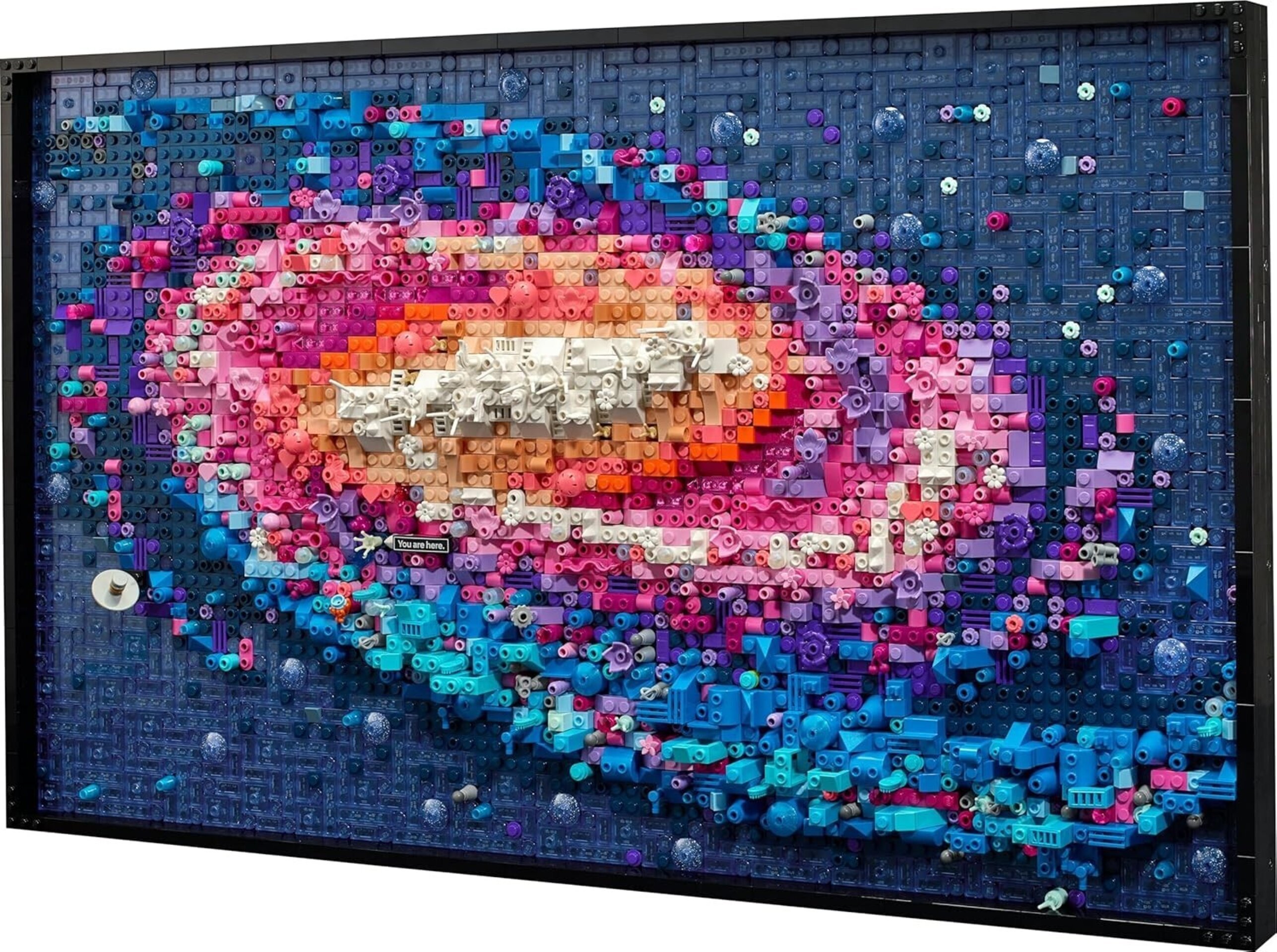 LEGO Art Galaxia Vía Láctea Arte Mural y Decoración de Pared - 4