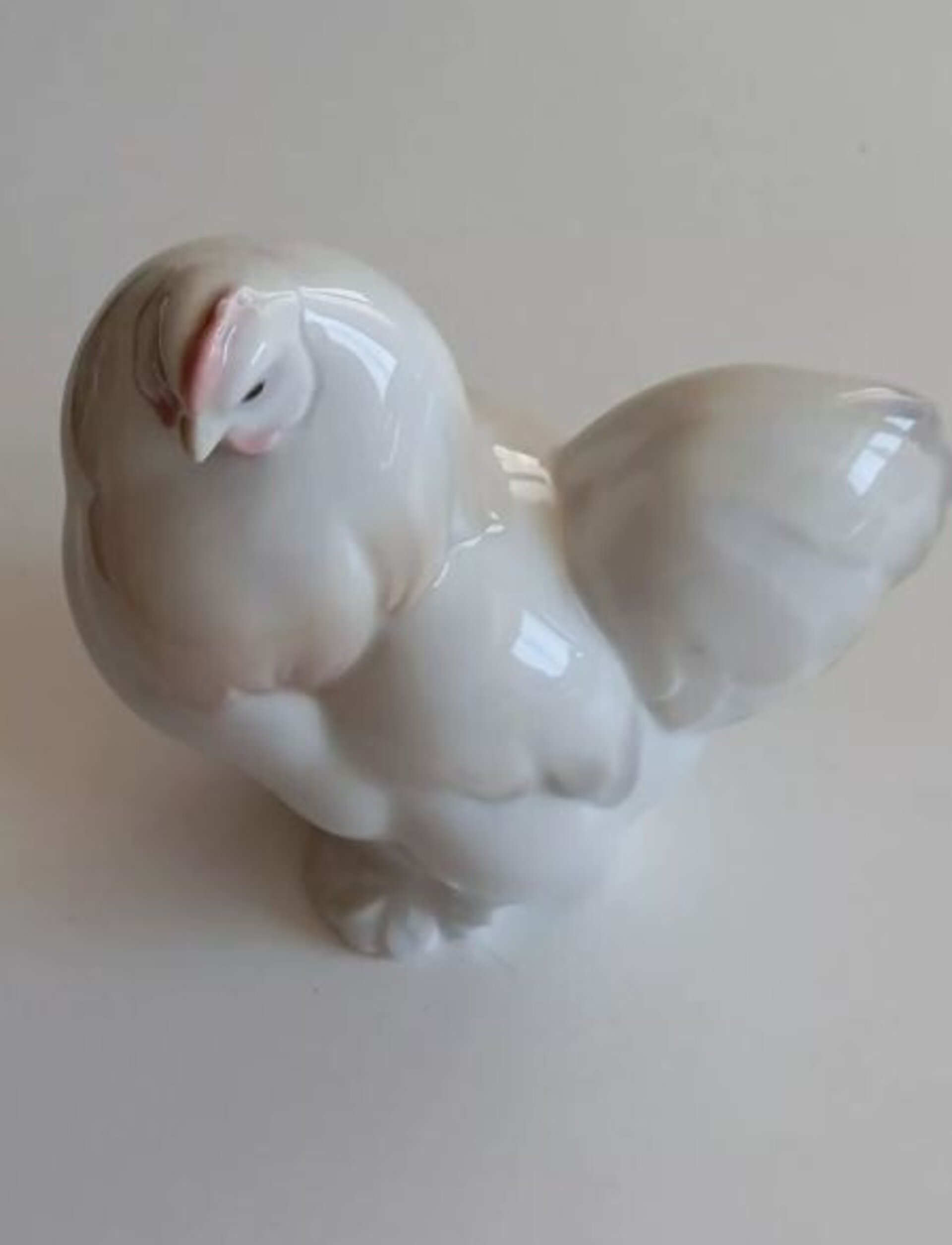 Lladro 1043 Figurine Gallo Cock Discontinued, collector, Year 1969 very rare - 3