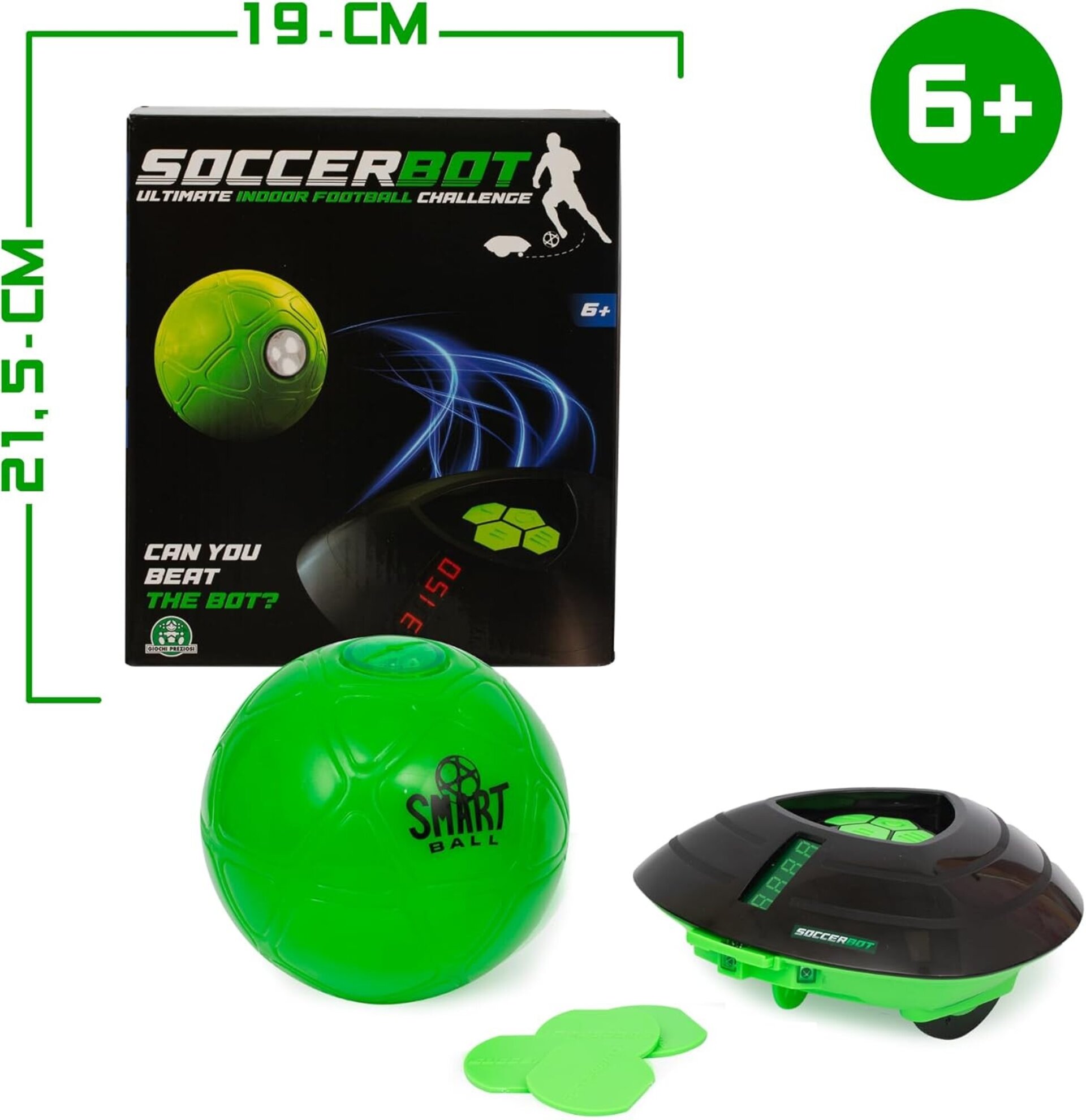 Smart Ball - Soccerbot, Entrenador Personal de Fútbol Indoor - 5