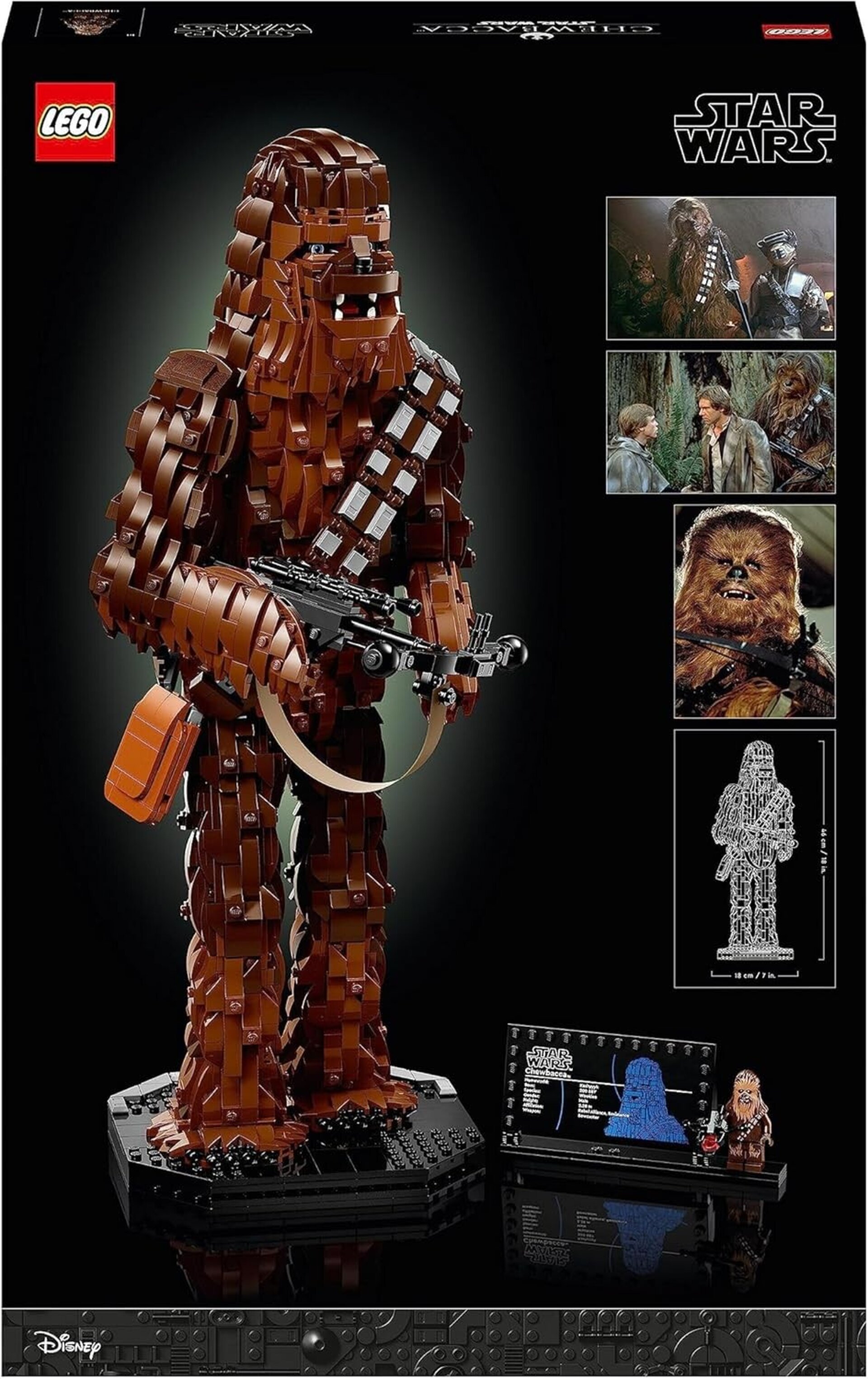 LEGO 75371 Star Wars Chewbacca, Figura Coleccionable de Wookiee con Ballesta, Mi - 7