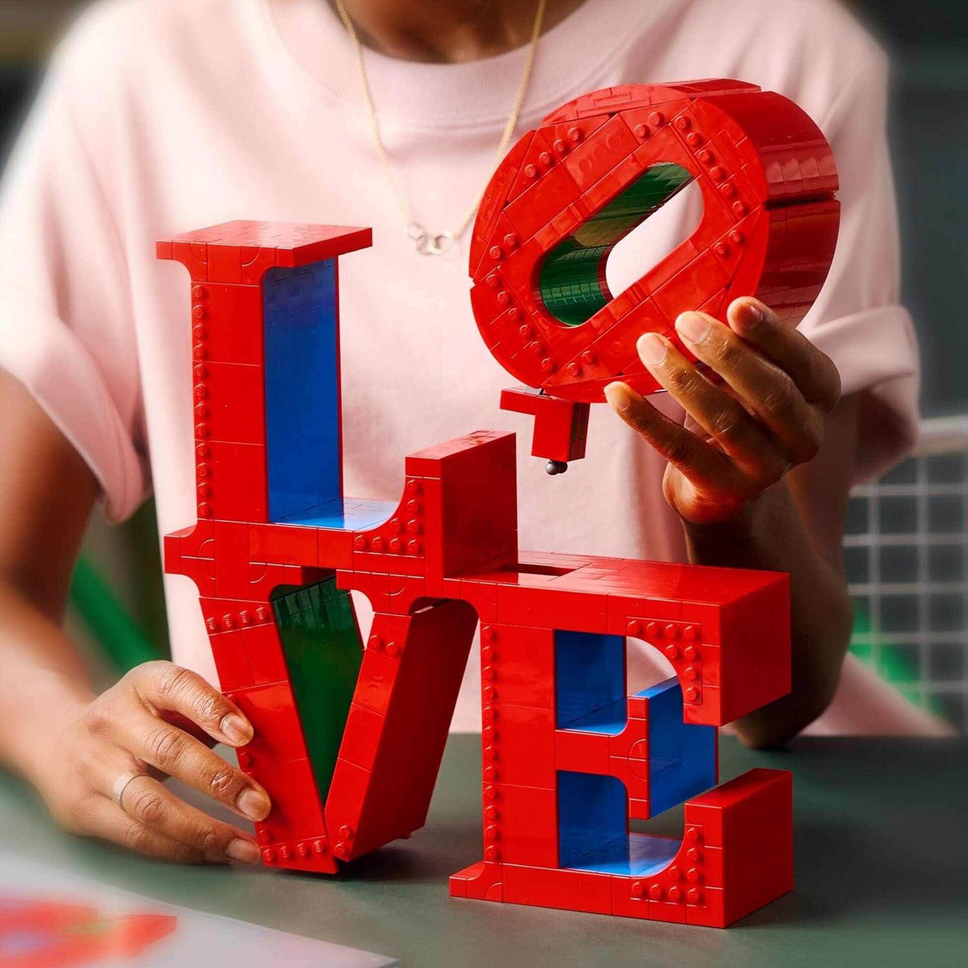 LEGO Art Love Maqueta 3D para Construir para Adultos - 4