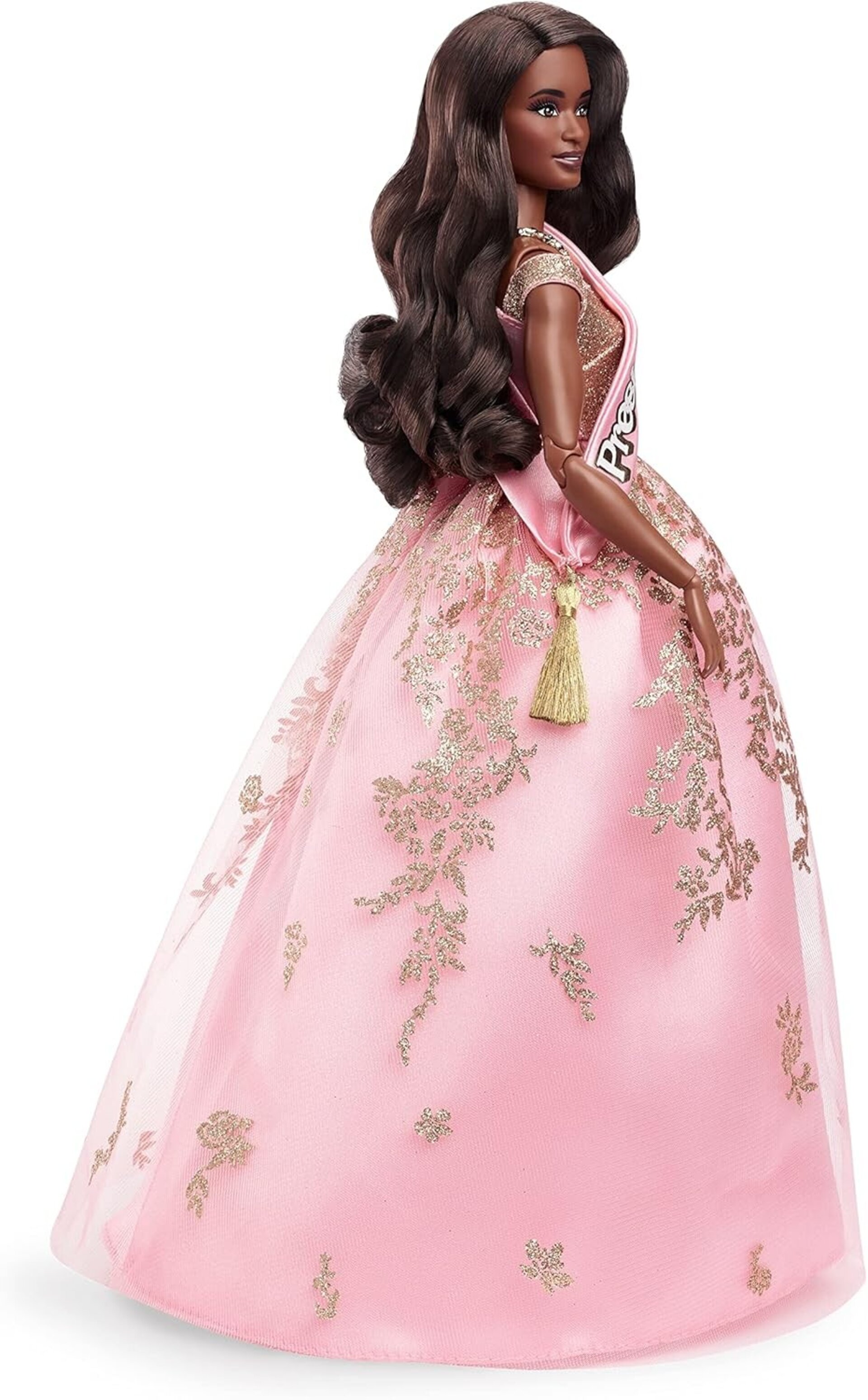 Barbie The Movie Muñeca Presidenta Coleccionable de la película con Vestido Bril - 7