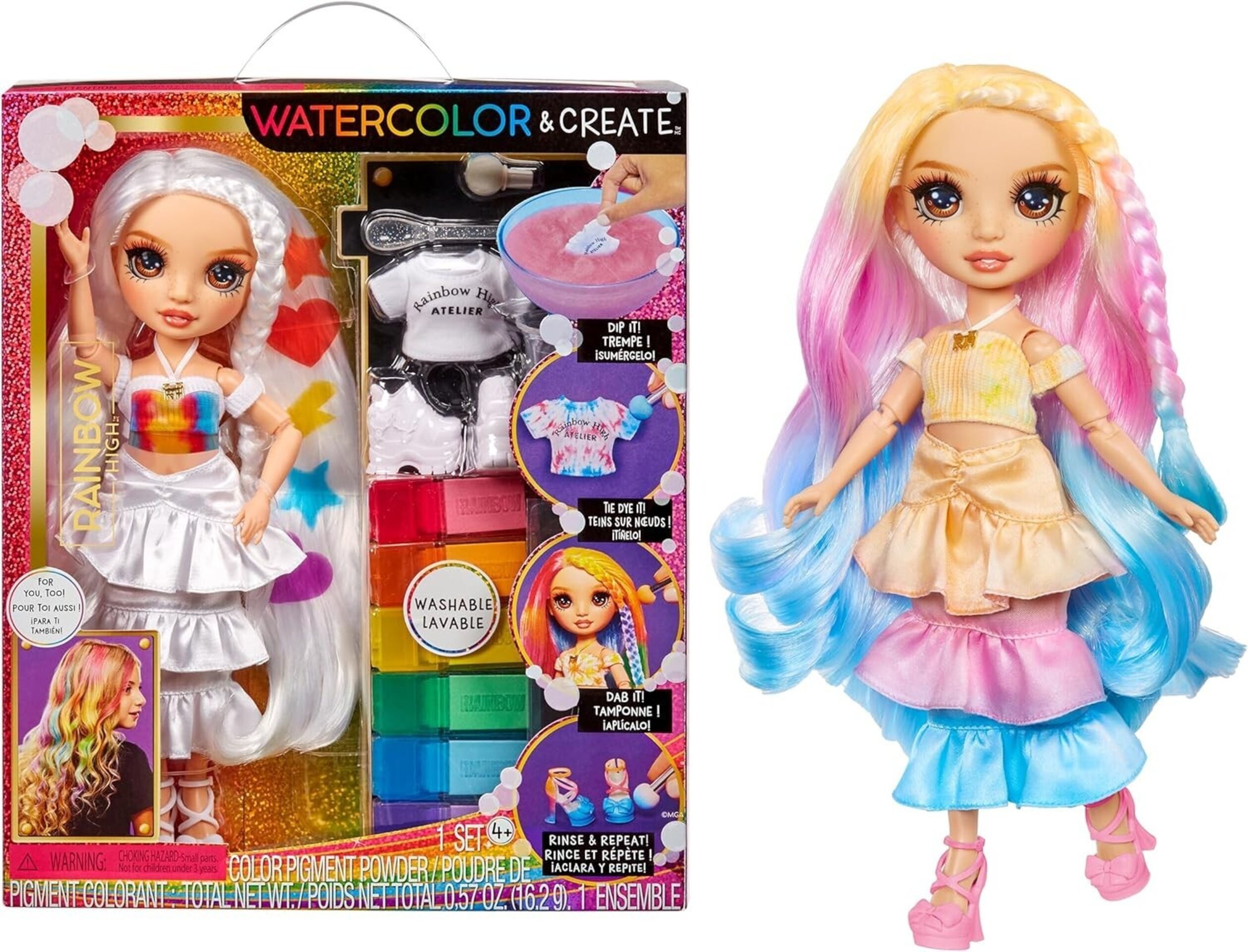 RAINBOW HIGH Color & Create New Theme Dolls- Brown Eyes - 5