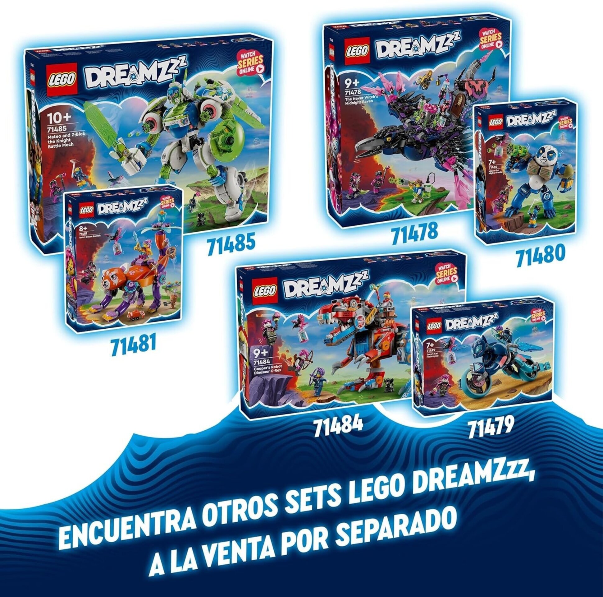 LEGO DREAMZzz 2 en 1 Dinosaurio Robot C-Rex de Cooper Pterodáctilo - 4