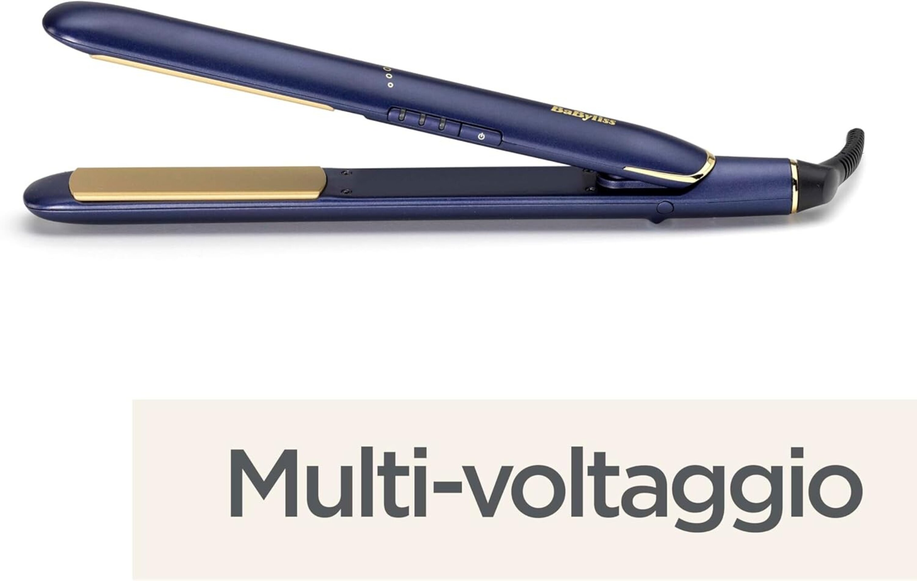 BaByliss Midnight Luxe Hair Straighteners, Titanium Ceramic floating - 6