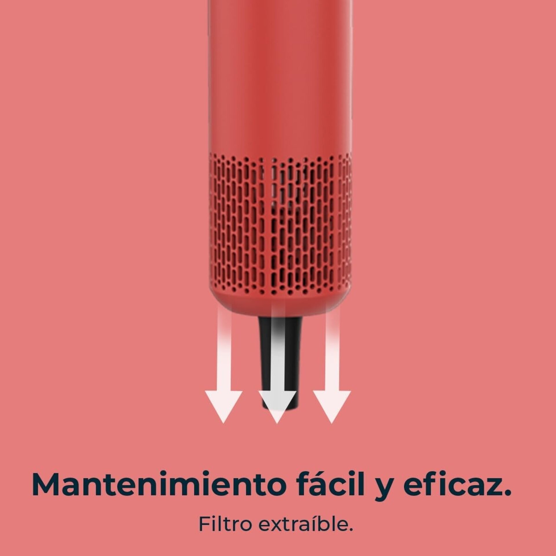 Cecotec Secador de Pelo Ionicare Rockstar Style Red, Secador Muy Compacto y Lige - 5