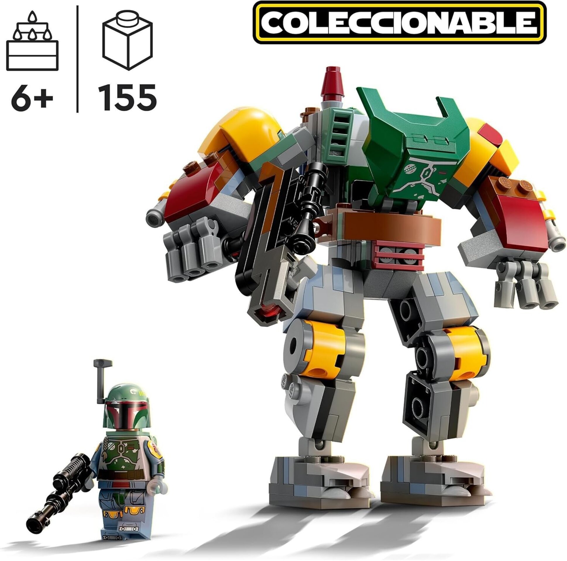 Lego 75369 Star Wars Meca de Boba Fett, Figura de Acción para Construir con Blás - 2