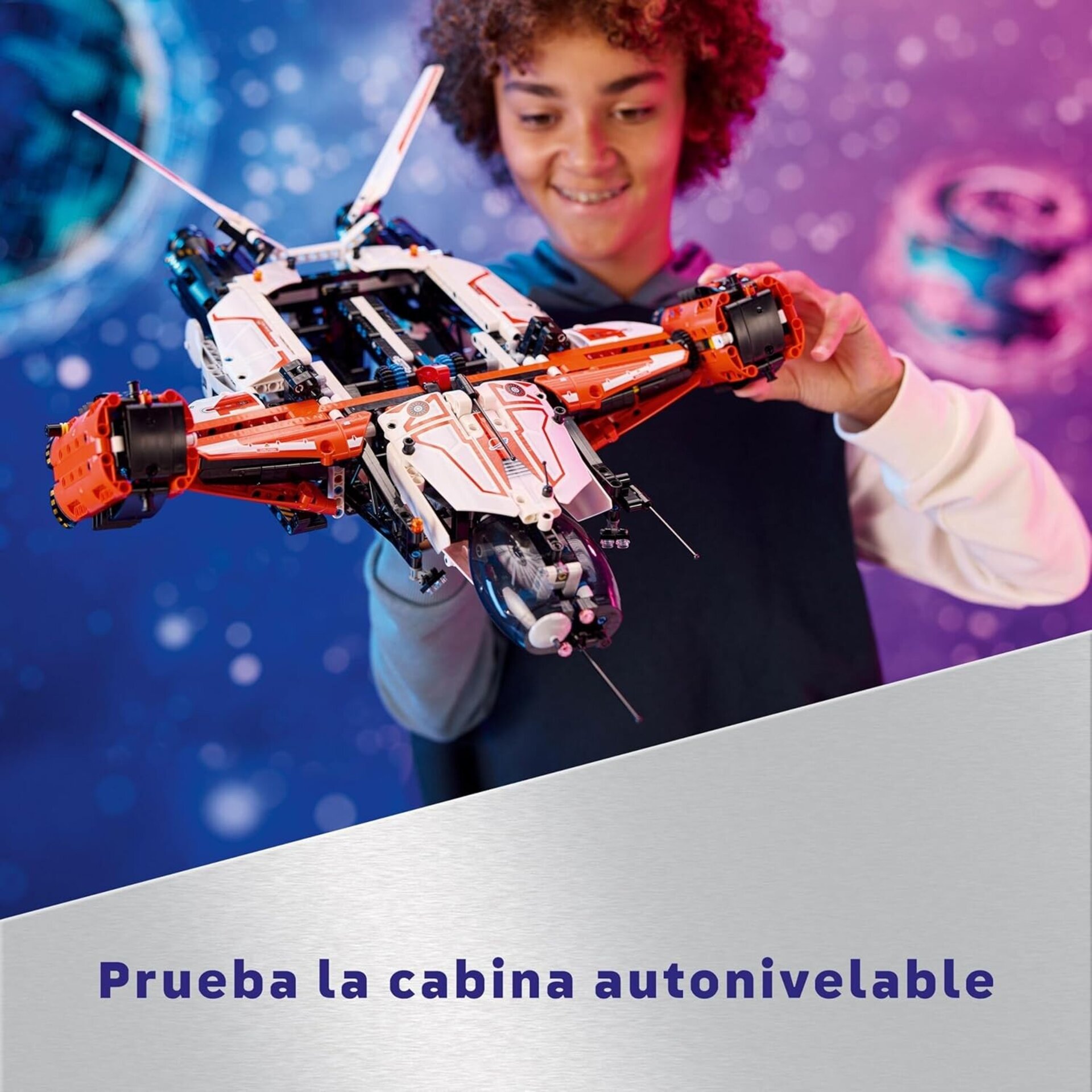 Lego Technic Nave Espacial de Carga Pesada VTOL LT81 Vehículo y Mini Róver - 2