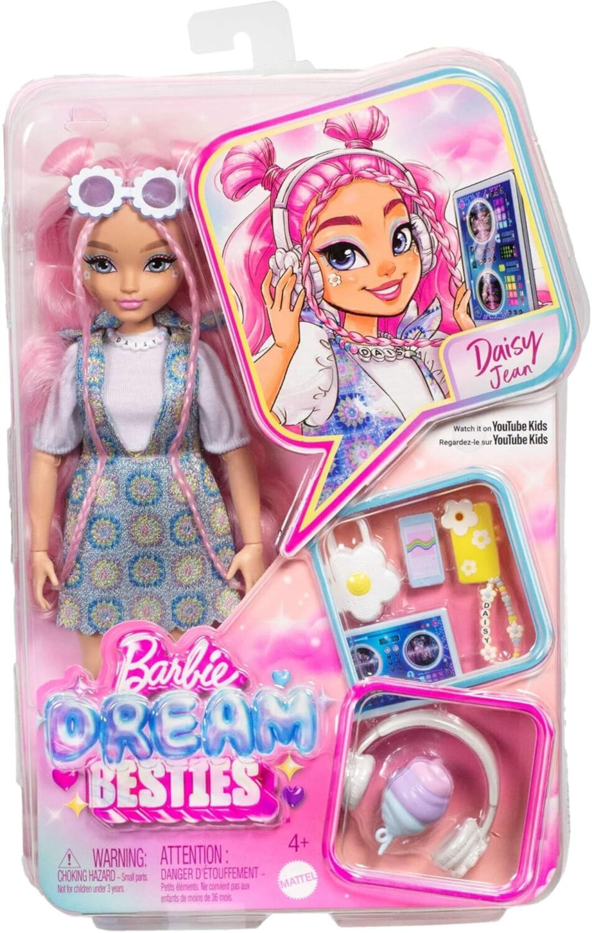 Barbie Dream Besties Daisy Jean Muñeca de moda articulada - 6