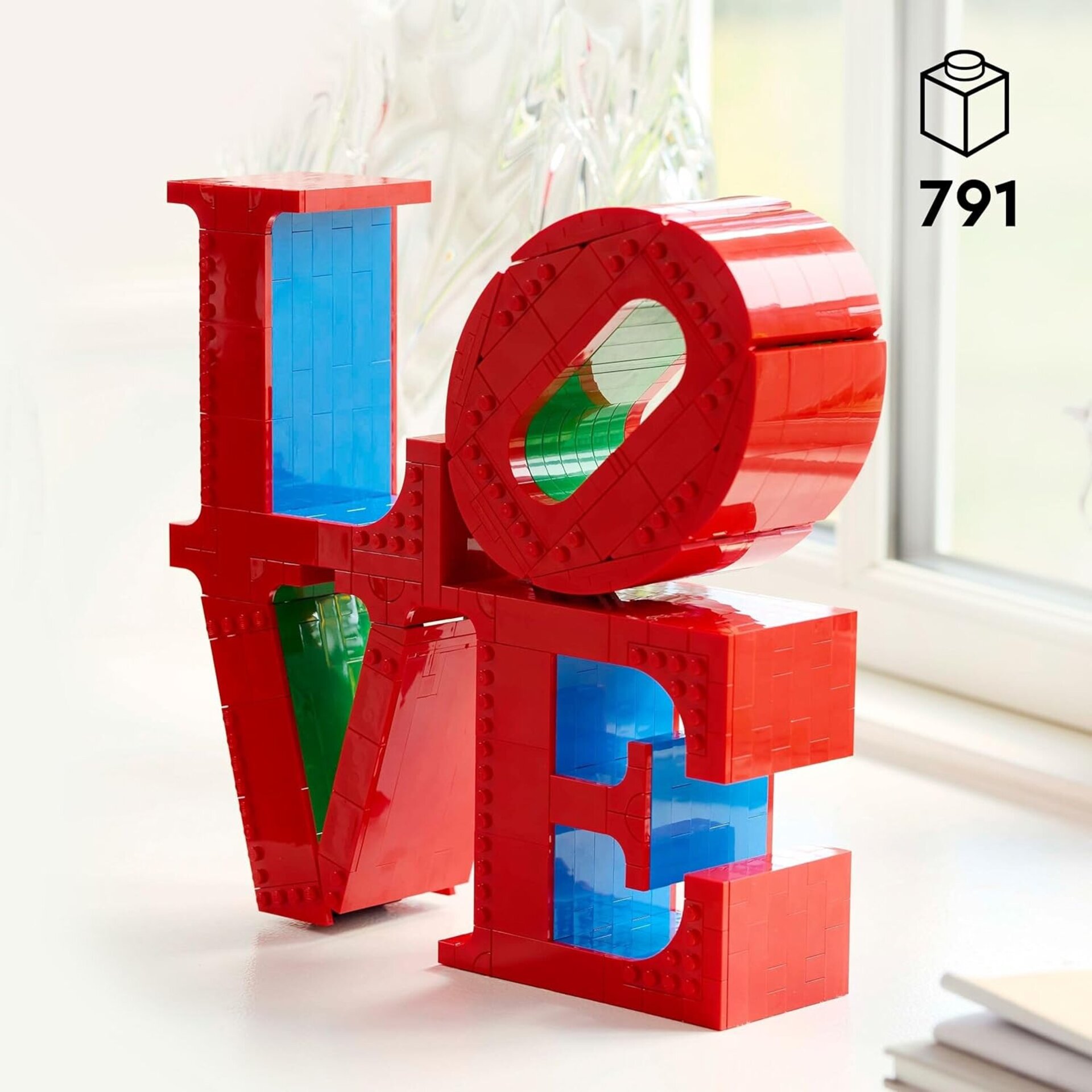 LEGO Art Love Maqueta 3D para Construir para Adultos - 5