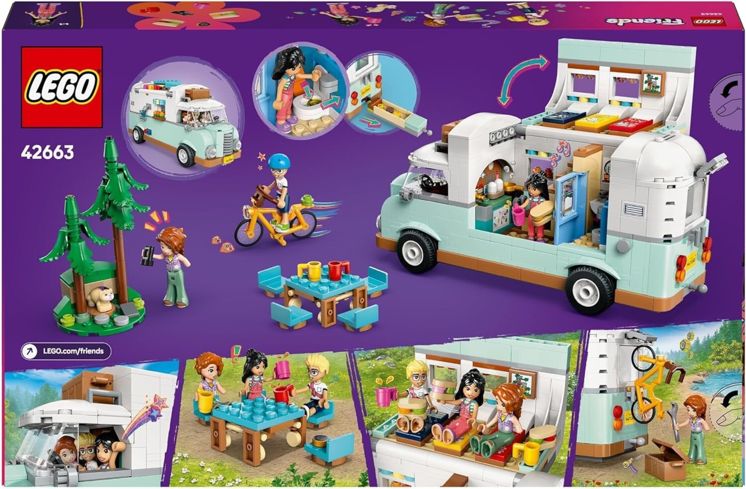 LEGO Friends Aventura en la Caravana de la Amistad, Autocaravana - 8